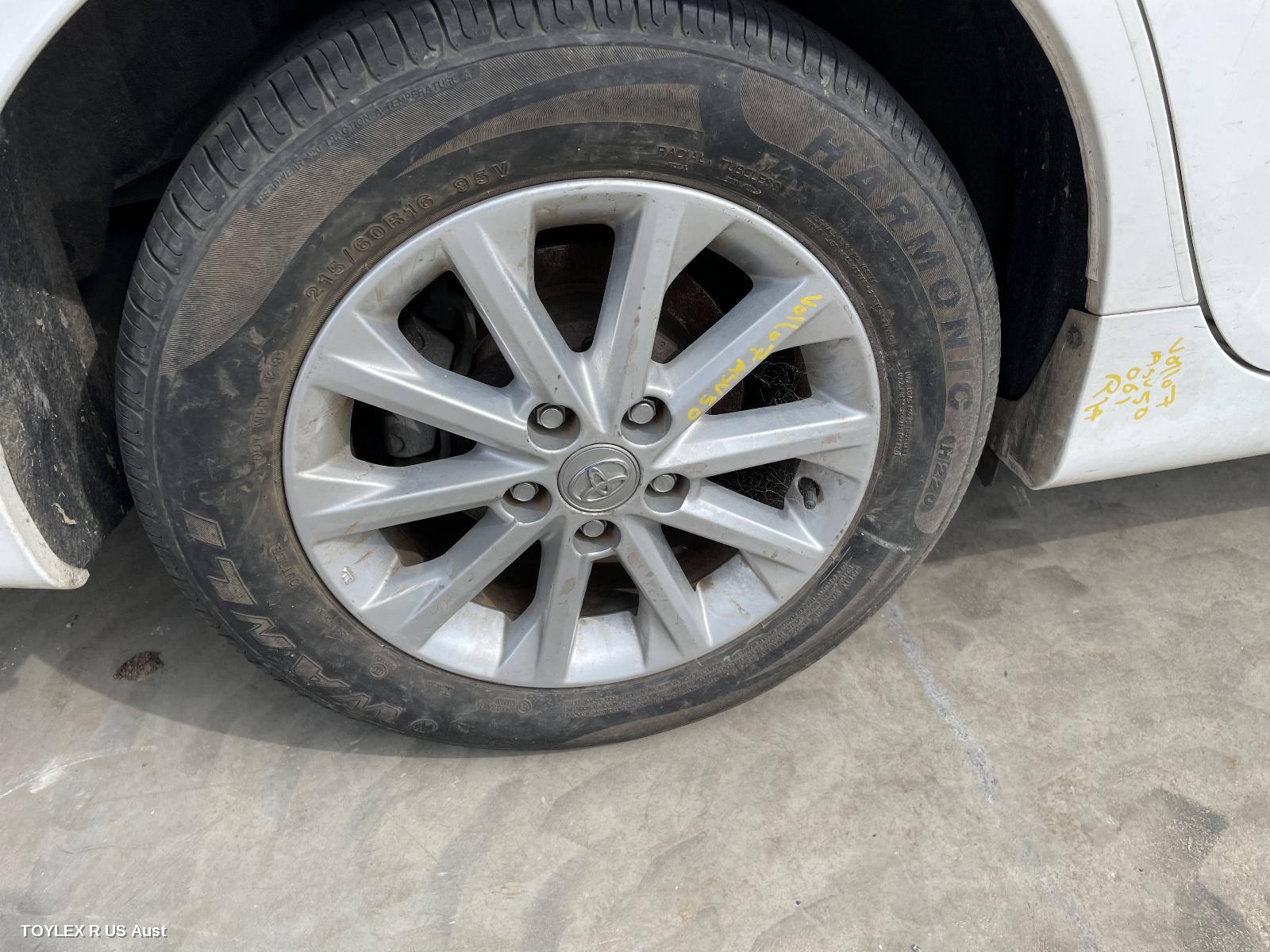 TOYOTA CAMRY 2013 Wheel Mag FACTORY, 16X6.5IN, ASV50/AVV50, ALTISE/HYBRID H