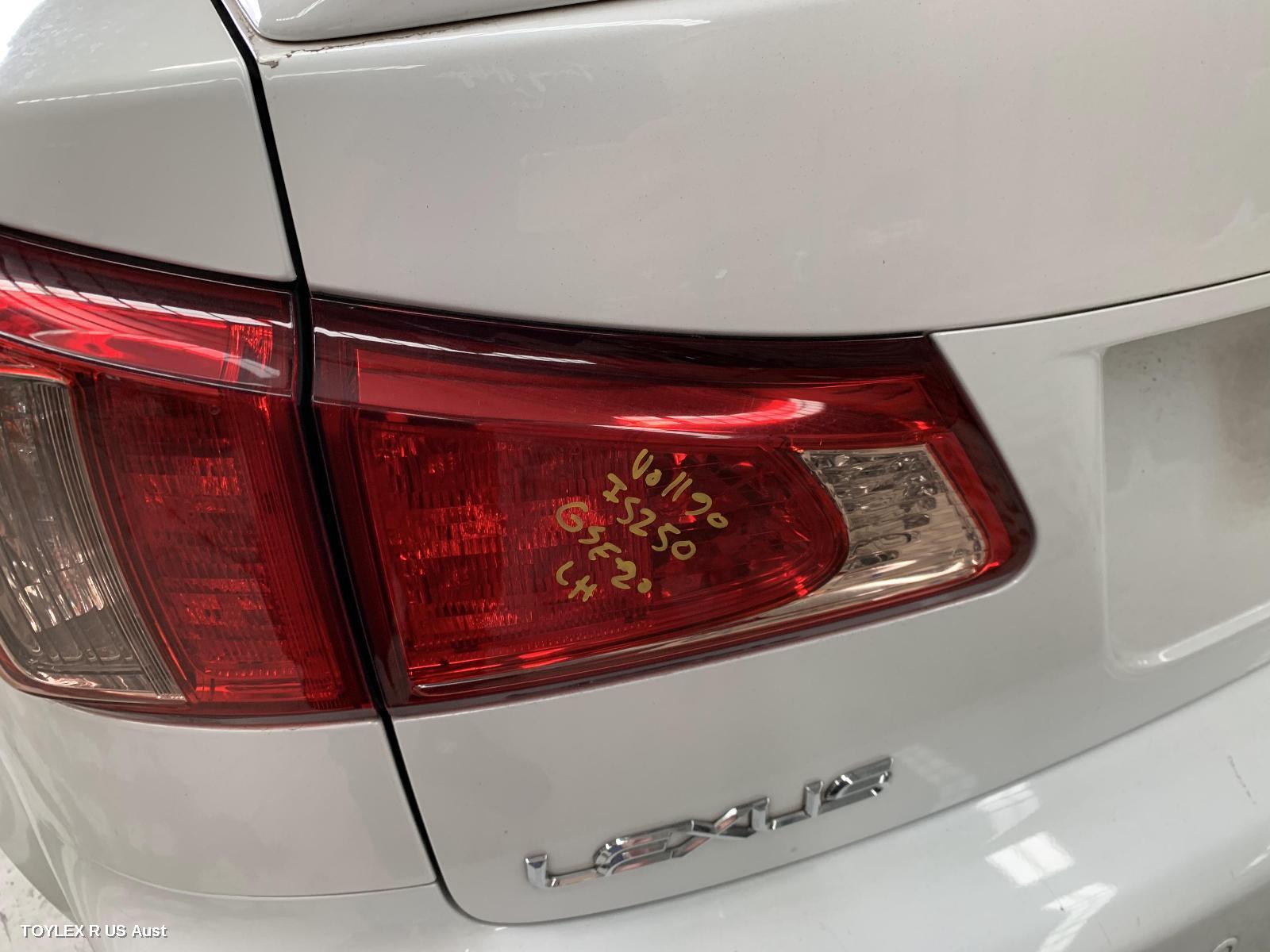 LEXUS IS250/IS250C 2012 Rear Garnish IS250/IS350, BOOTLID LAMP (LH SIDE), GSE20R/GSE21R, SEDAN