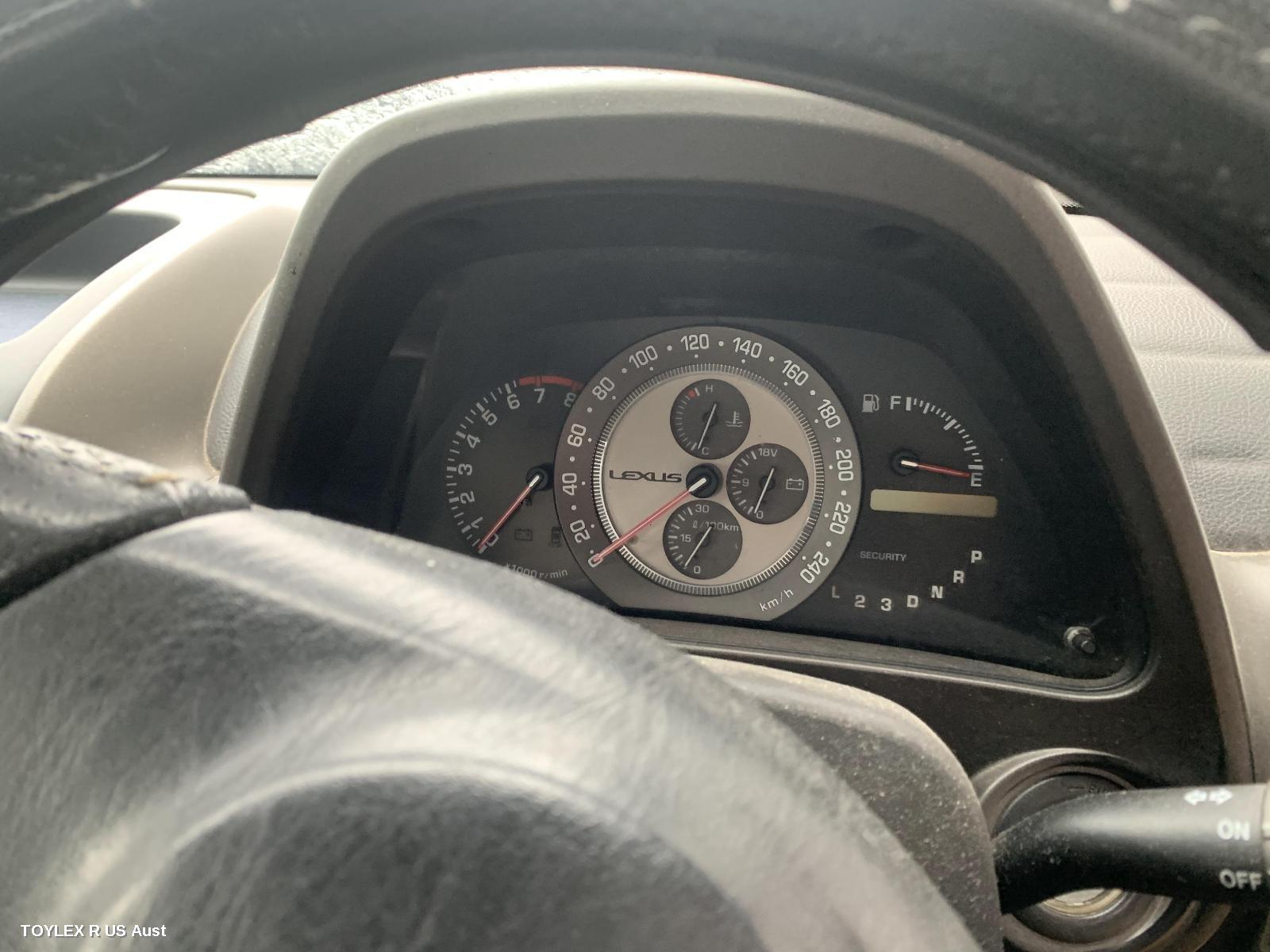LEXUS IS200/IS300 1999 Instrument Cluster IS200/IS300, AUTO T/M