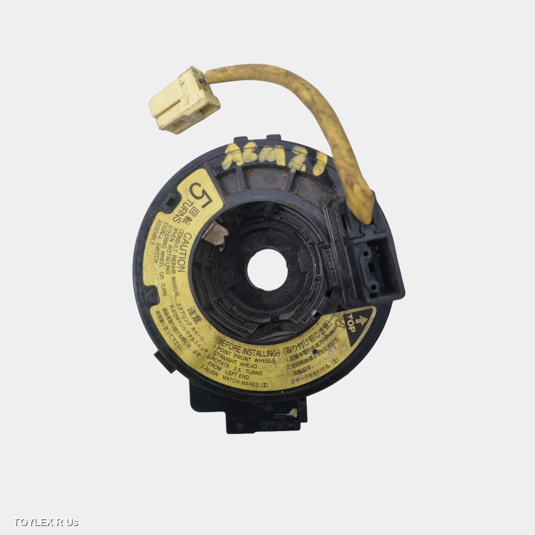 TOYOTA AVENSIS 2003 Airbag Module/Sensor CLOCKSPRING, ACM20R, YELLOW PLUG TYPE