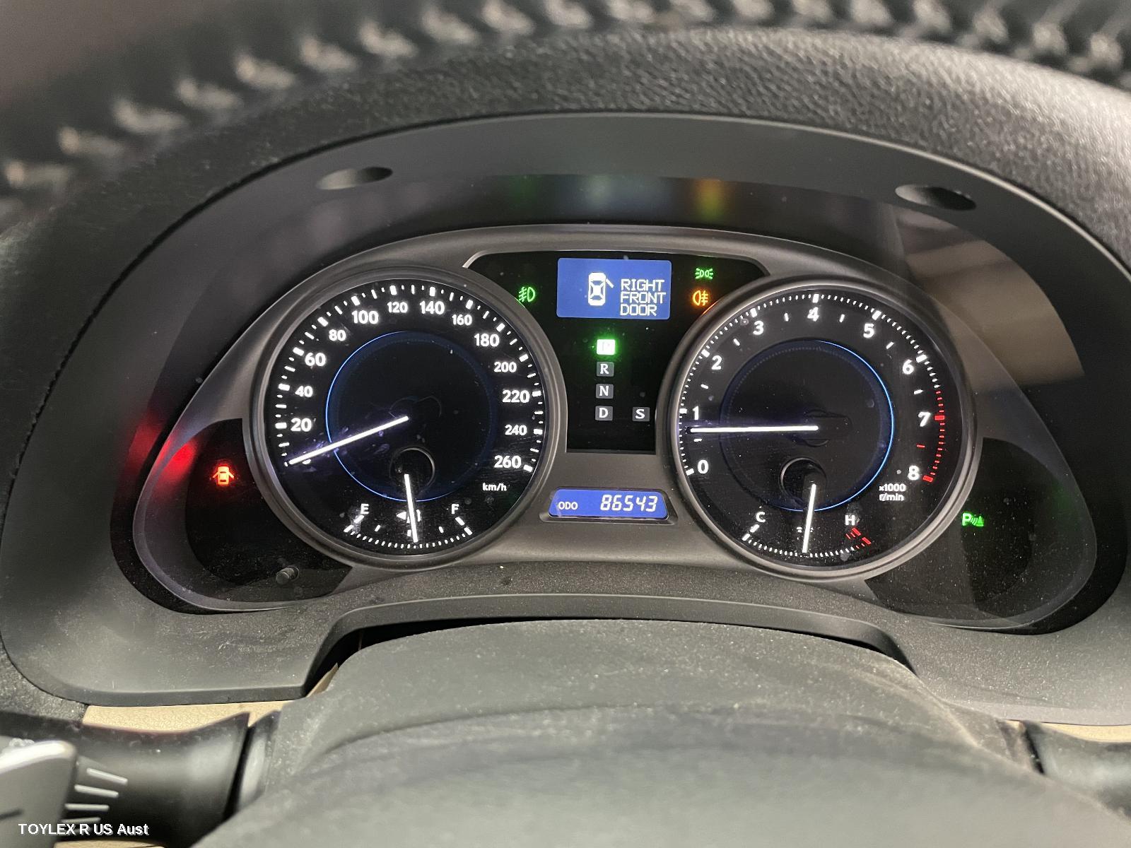 LEXUS IS250/IS250C 2007 Instrument Cluster AUTO T/M, GSE20R