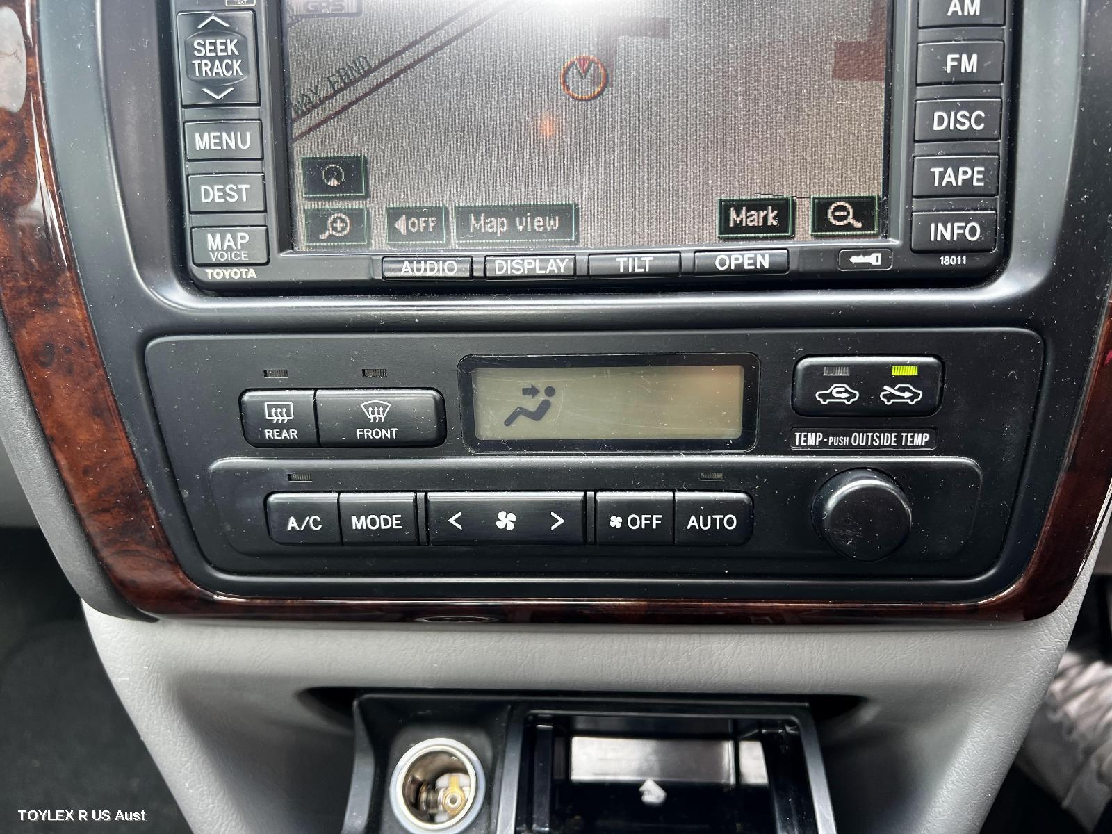 TOYOTA AVALON 2005 Heater/Ac Controls CLIMATE CONTROL UNIT, MCX10R