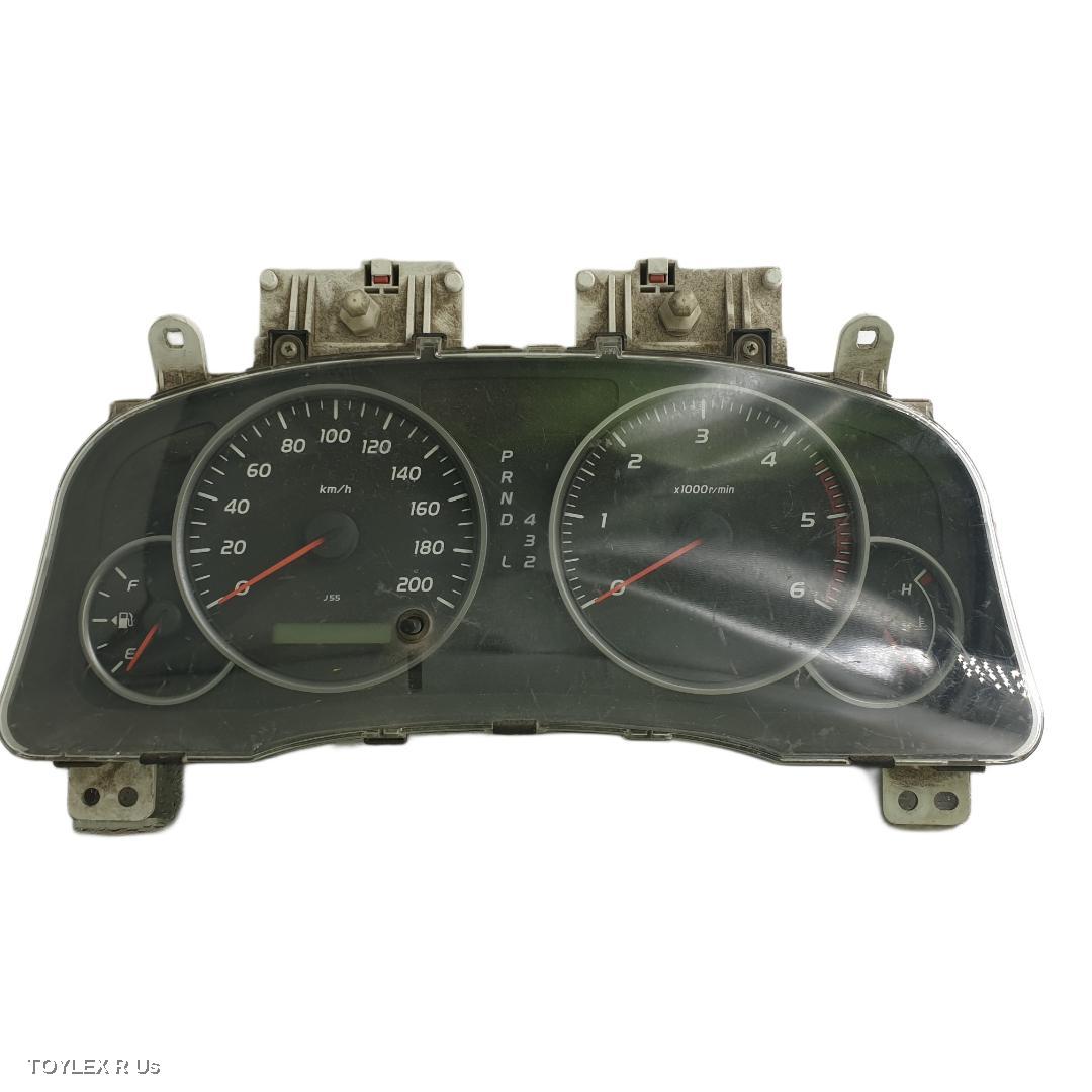 TOYOTA PRADO 2005 Instrument Cluster INSTRUMENT CLUSTER, DIESEL, MANUAL T/M, 5 SPEED, 120 SERIES