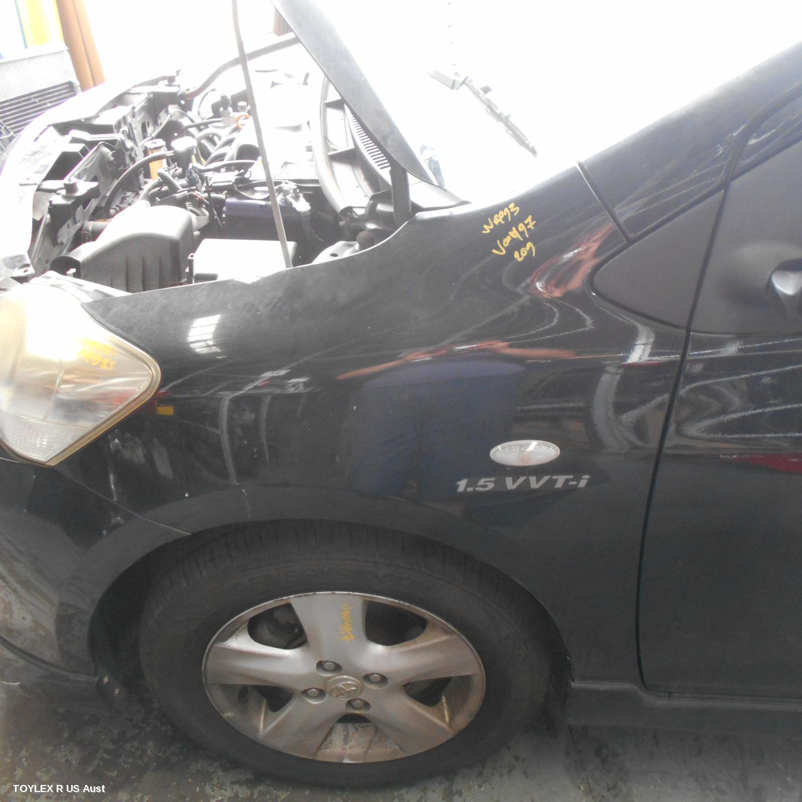 TOYOTA YARIS 2007 Left Guard NCP9#, SEDAN, W/ INDICATOR TYPE, 03/06-06/16 (AUS ONLY)