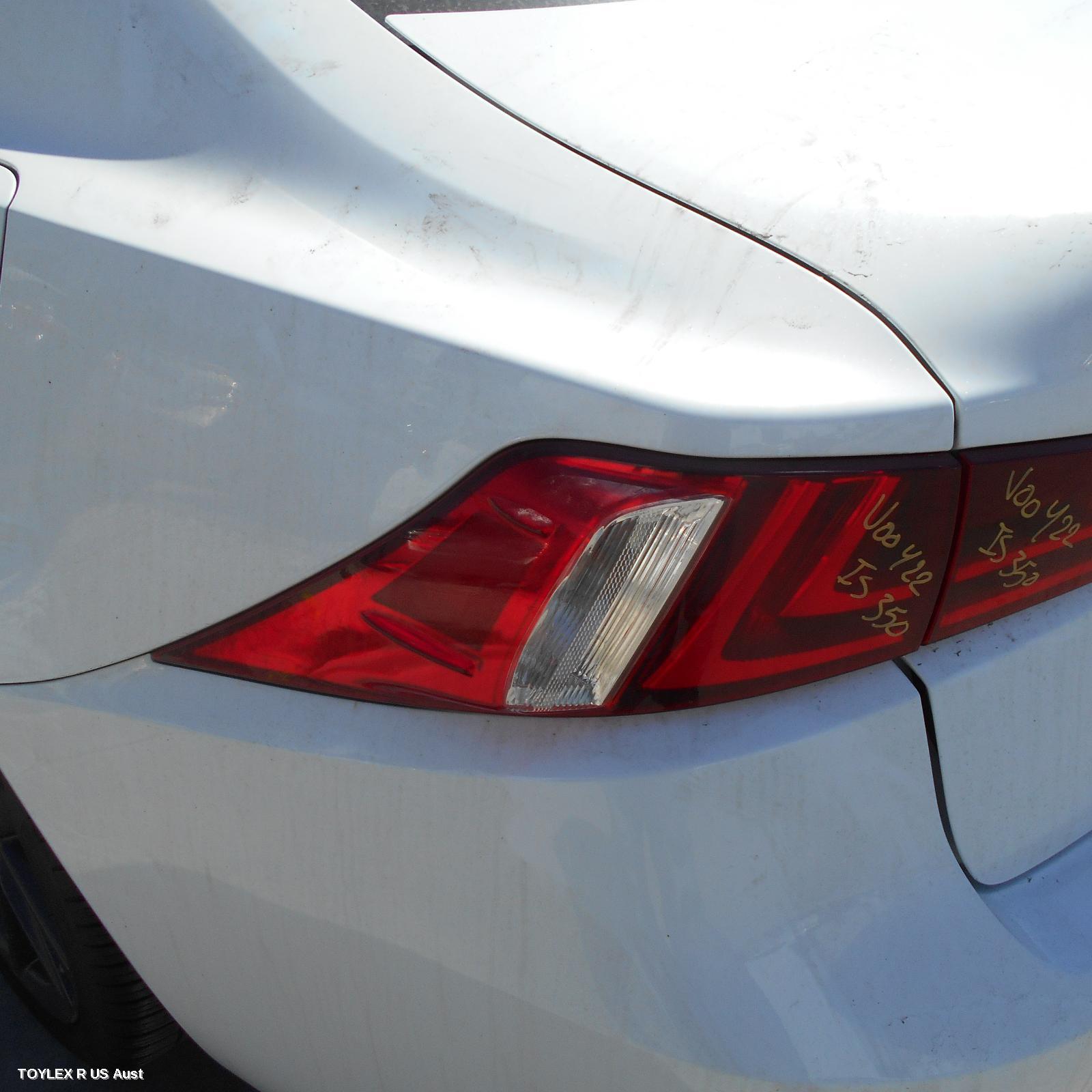 LEXUS IS SERIES 2013 Left Taillight IS200t/IS250/IS300H/IS350, XE30