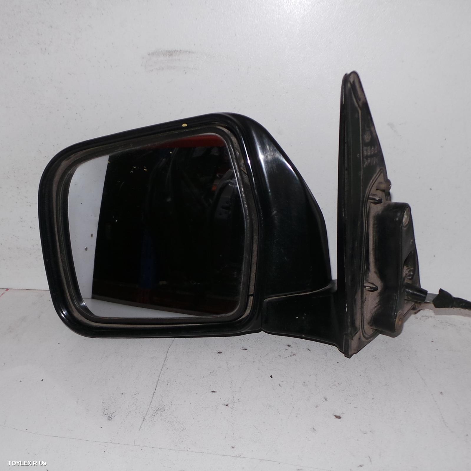 TOYOTA SURF 1993 Left Door Mirror POWER, CHROME CORNER MOUNT TYPE, N120/N130