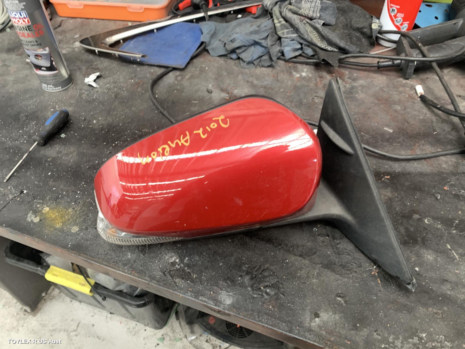 TOYOTA AURION 2013 Right Door Mirror GSV50R, AT-X/SPORTIVO SX6/TOURING, NON AUTO DIP, NON BLIND SPOT TYPE