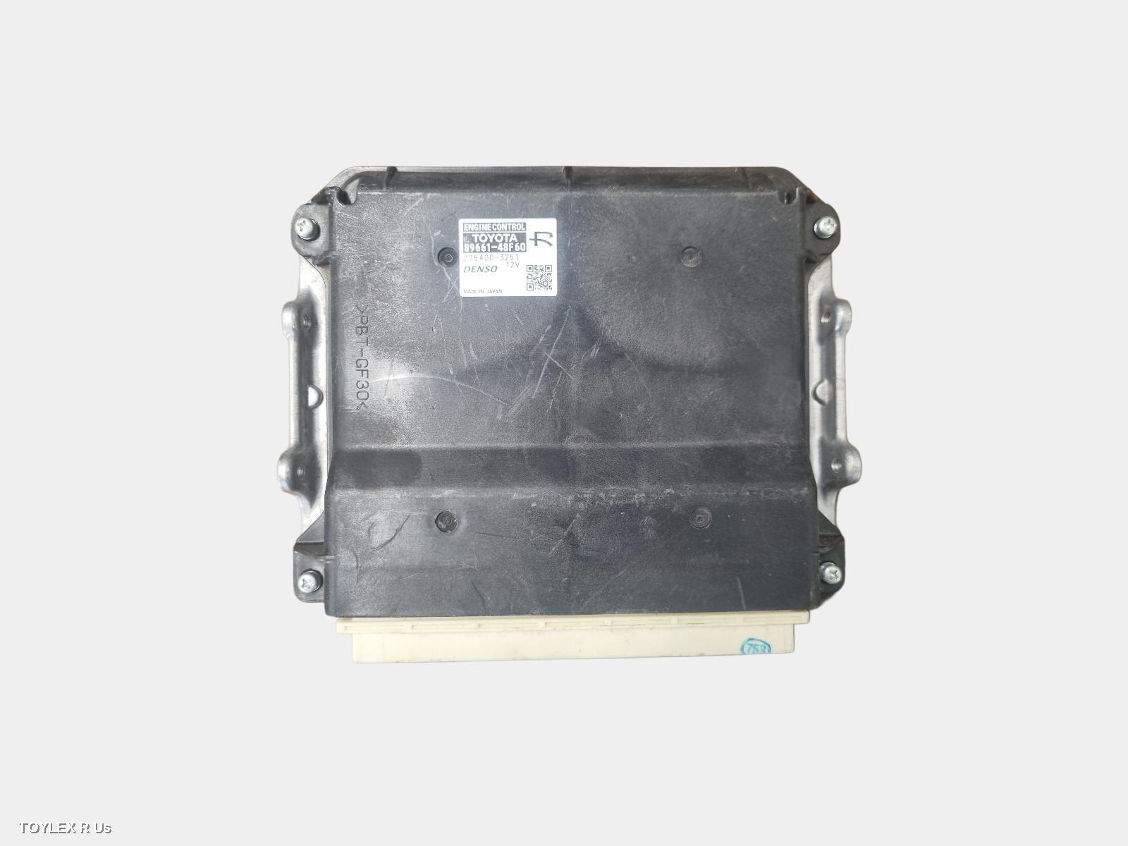 TOYOTA KLUGER 2014 Ecu GSU40, ENGINE ECU, 3.5, 2GR-FE, PETROL, P/N 8966148F60, SEC SET (ECU/IMM/READER/KEY)