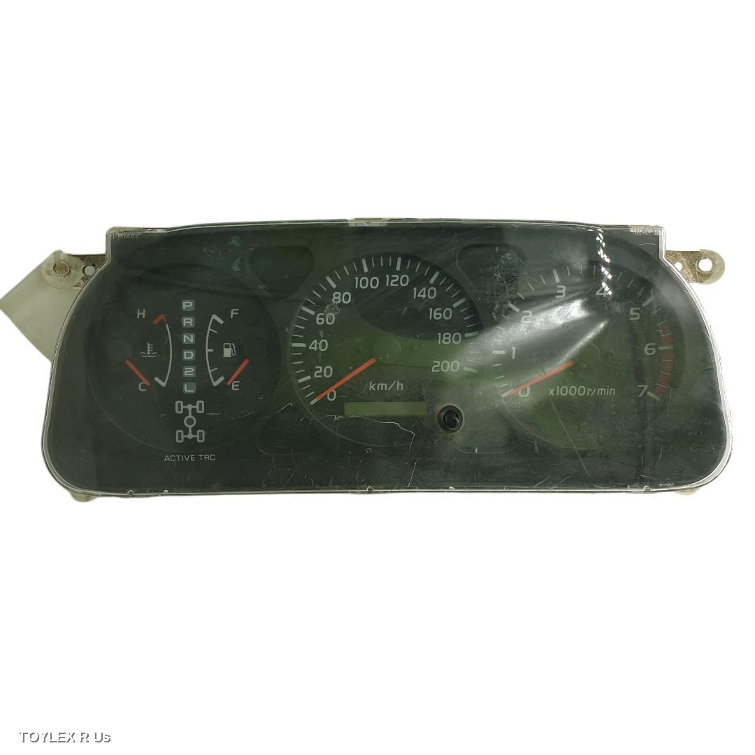 TOYOTA PRADO 2002 Instrument Cluster PETROL, AUTO T/M, DIGITAL ODOMETER, W/ ACTIVE TRC, 95 SERIES