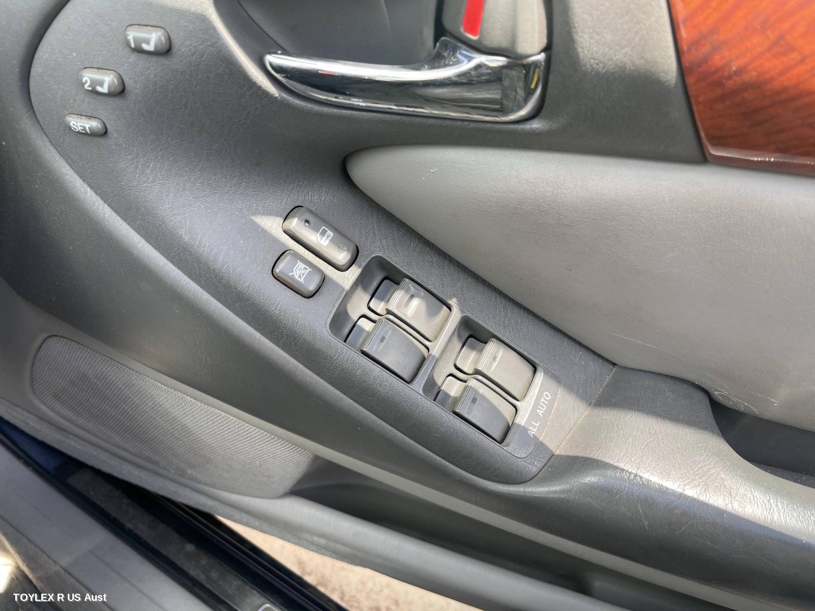 LEXUS GS, Pwr Dr Wind Switch, RH FRONT (MASTER SWITCH), 10/97-12/04
