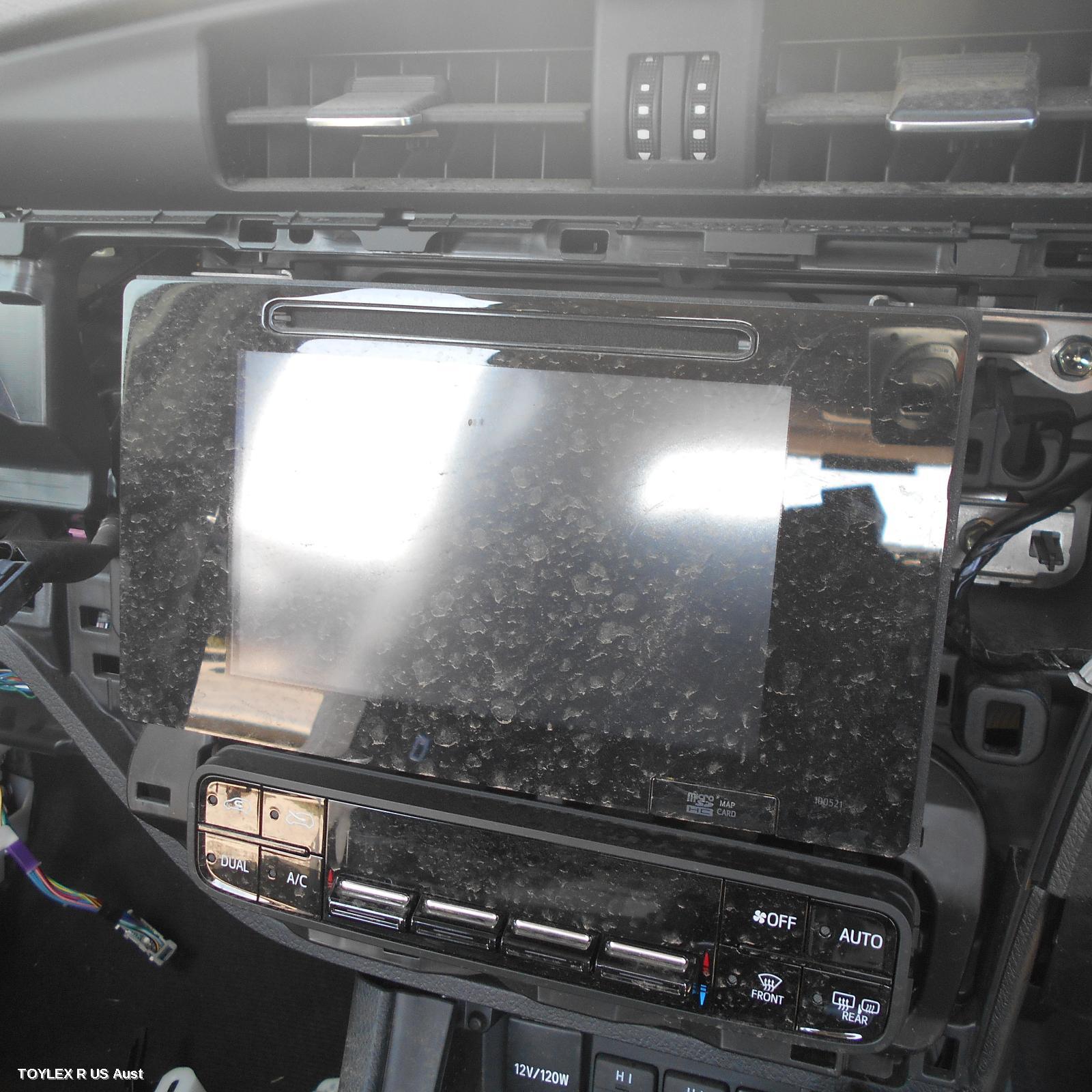 TOYOTA COROLLA 2015 Radio/Cd/Dvd/Sat/Tv 7IN TOUCH SCREEN (P/N ON FACE 100521), ZRE182R, HATCH