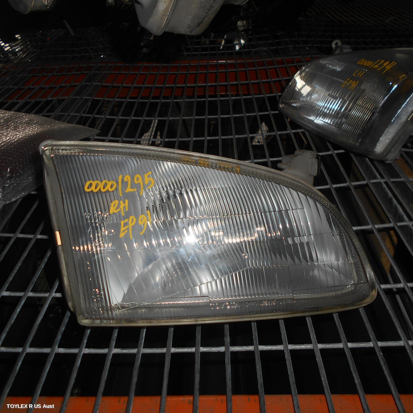 TOYOTA STARLET 1998 Right Headlamp EP91, KOITO LENS#
