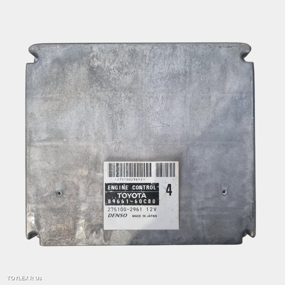 TOYOTA LANDCRUISER 2005 Ecu 100 SERIES, ENGINE ECU, 4.7, 2UZ-FE, PETROL, ECU ONLY, P/N 8966160C80