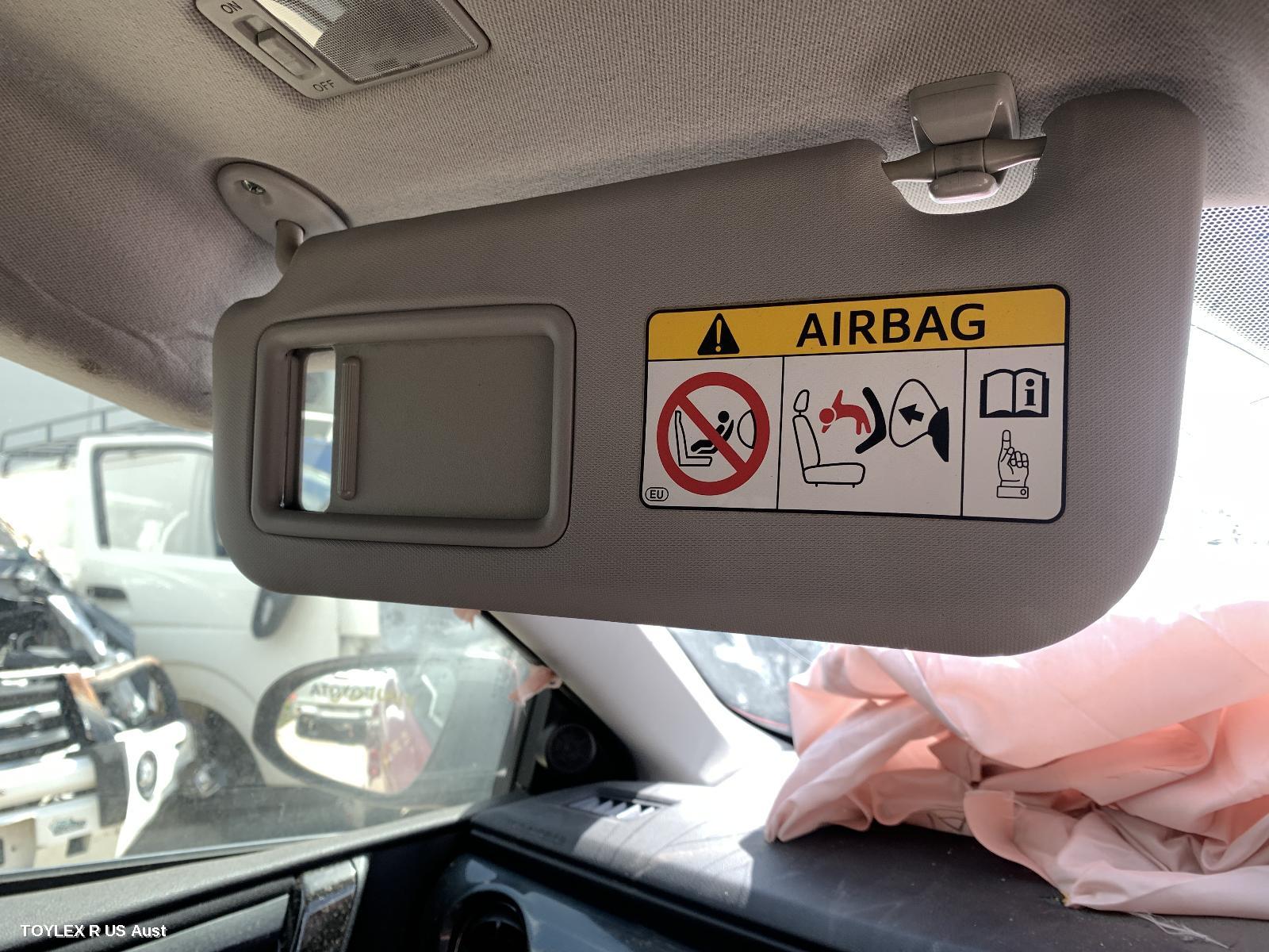 TOYOTA COROLLA 2016 Sunvisor ZRE182R/ZWE186R, LH SIDE