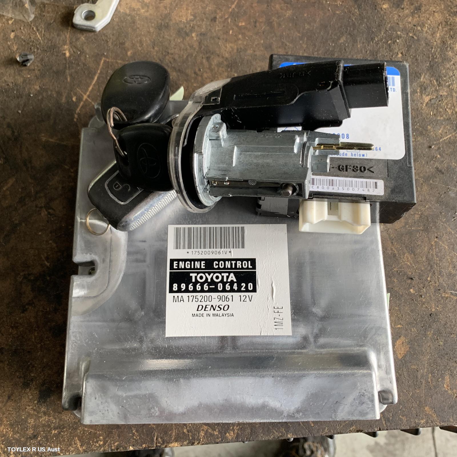 TOYOTA CAMRY 2003 Ecu ENGINE ECU, SK36, 3.0, 1MZ-FE, AUTO T/M TYPE, SEC SET (ECU/IMM/READER/KEY)