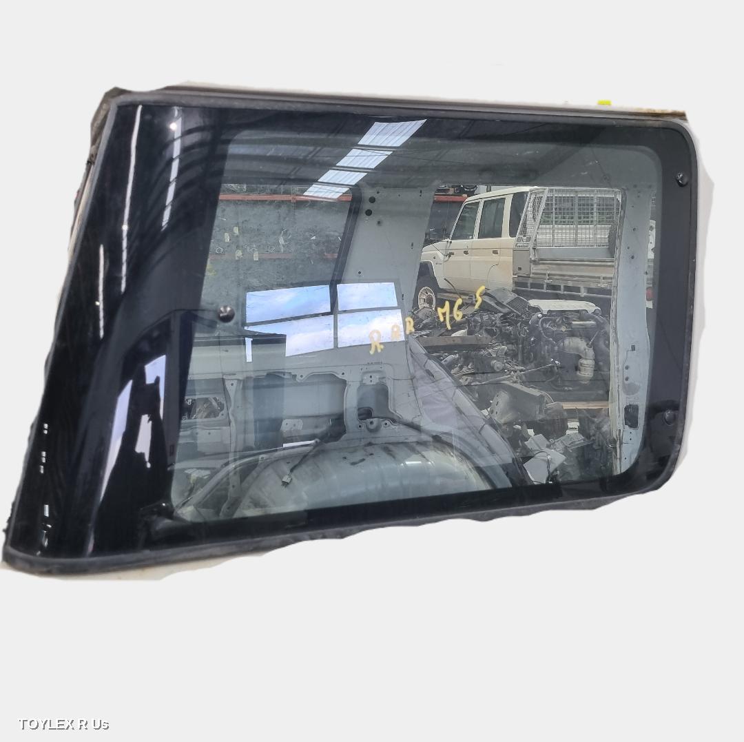 TOYOTA LANDCRUISER 2020 Right Rear Side Glass 76 SERIES (MY07 UPDATE), POP OUT TYPE, 5DR WAGON