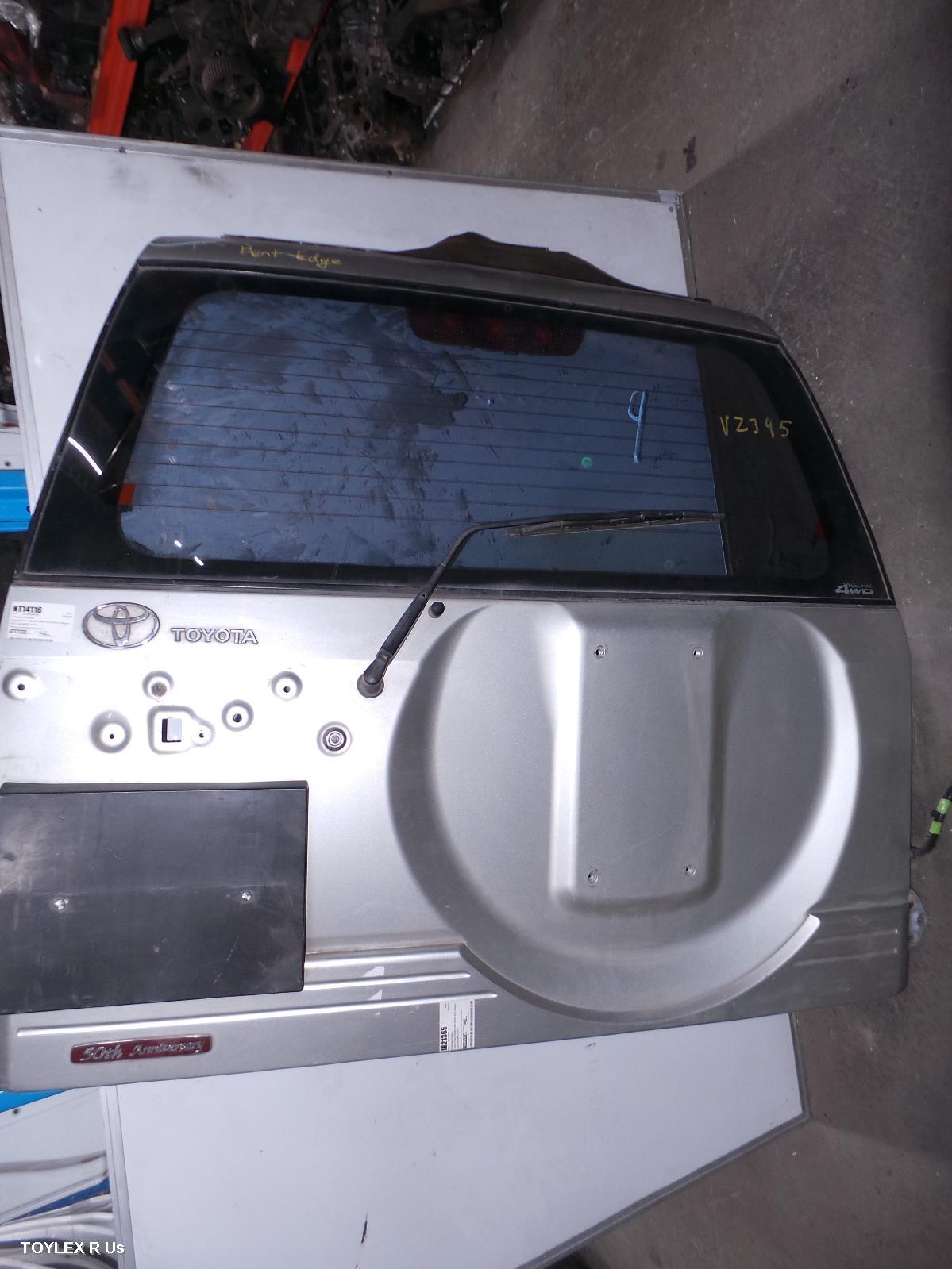 TOYOTA PRADO 2000 Bootlid/Tailgate TAILGATE, 95 SERIES, W/ GARNISH TYPE
