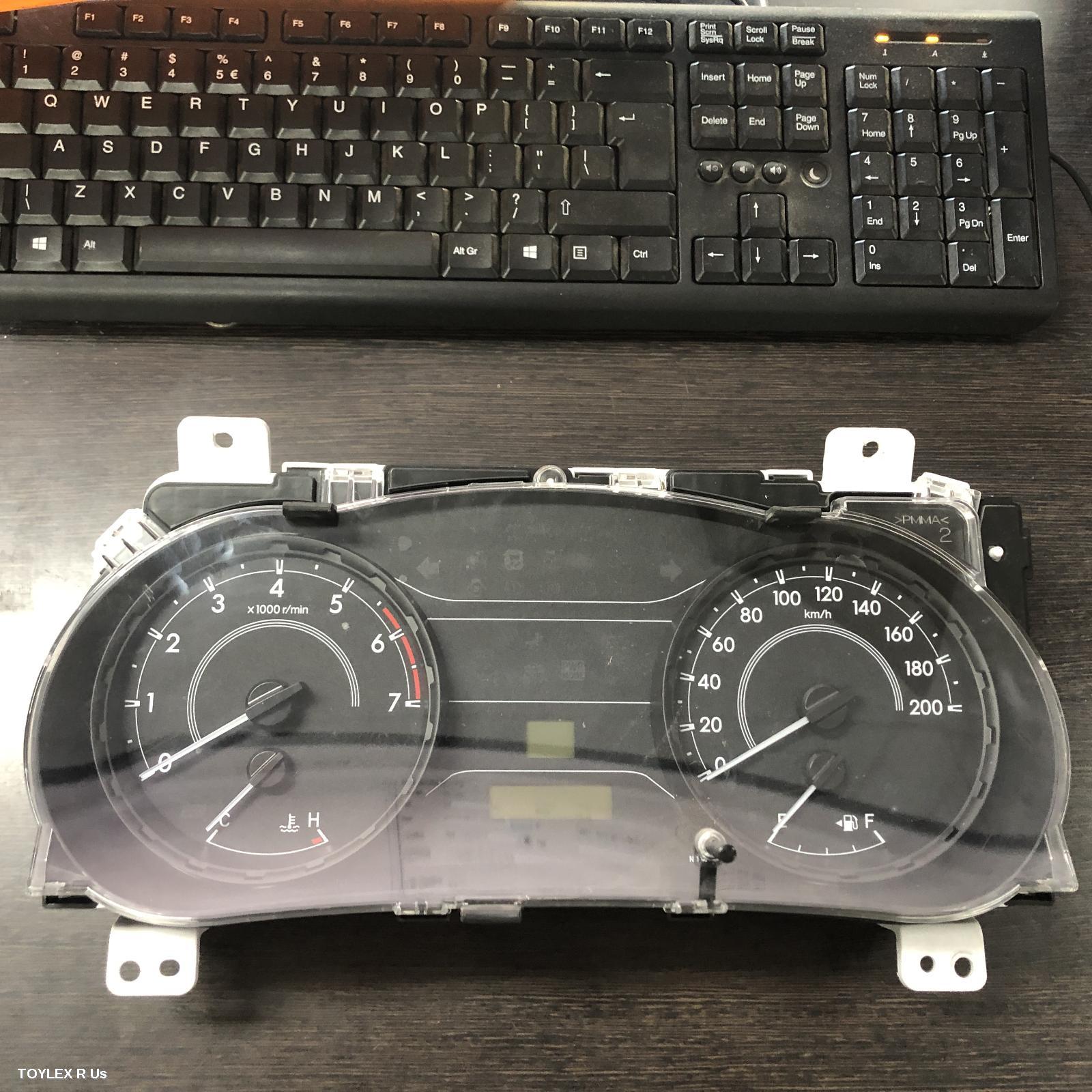 TOYOTA HILUX 2018 Instrument Cluster INSTRUMENT CLUSTER, PETROL, AUTO T/M, WORKMATE