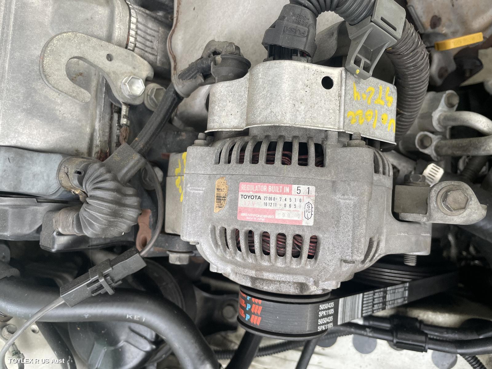 TOYOTA CELICA 1996 Alternator 2.2, 5S-FE, NIPPON DENSO, ST204