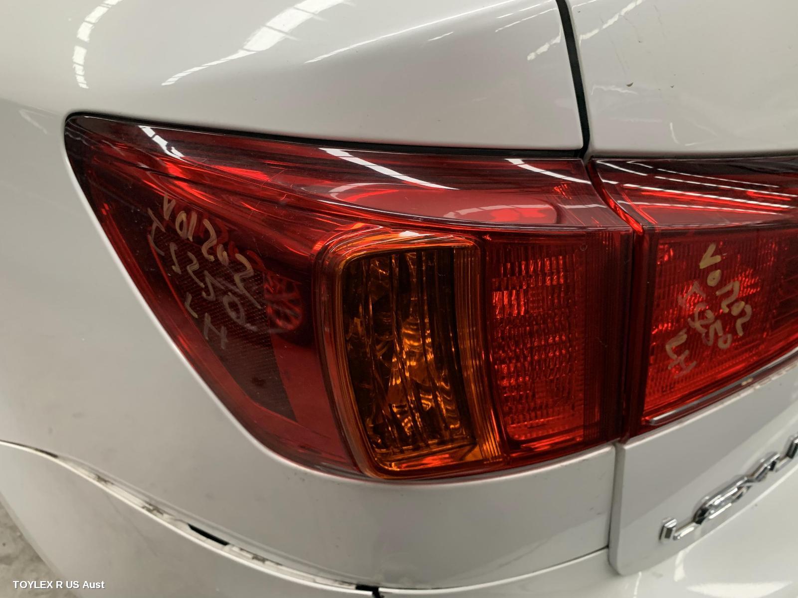 LEXUS IS250/IS250C 2010 Left Taillight IS250, GSE20R, SEDAN