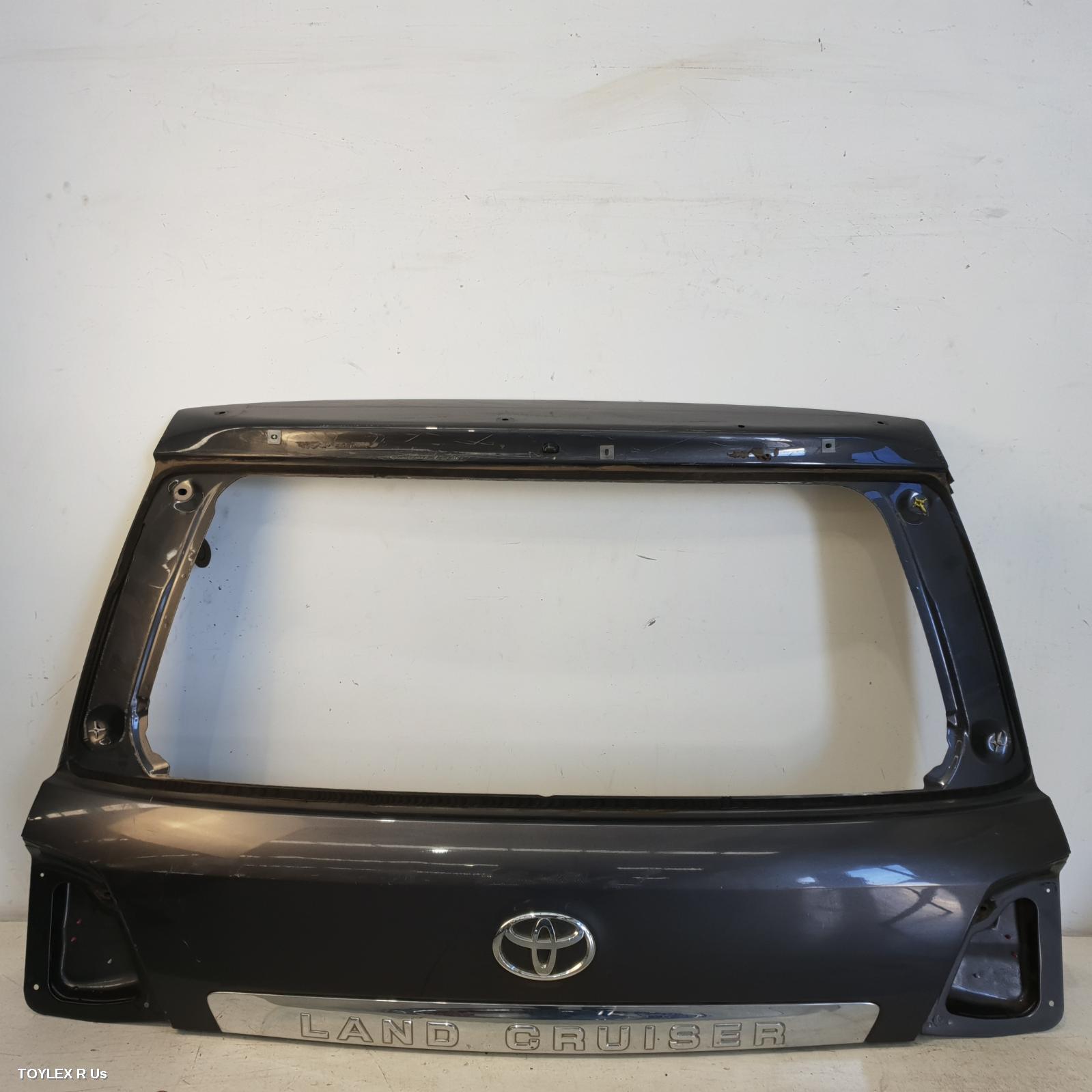 TOYOTA LANDCRUISER 2012 Bootlid/Tailgate 200 SERIES, UPPER TAILGATE, NON POWER LIFTGATE, NON CAMERA TYPE