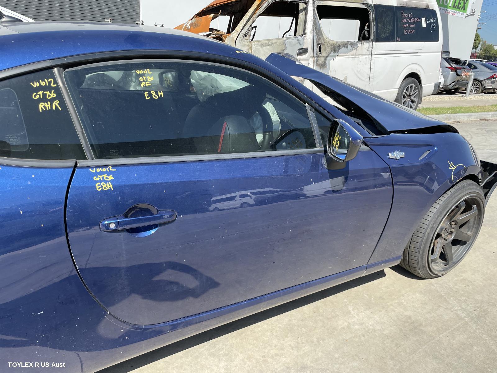 TOYOTA 86 2013 Right Front Door ZN6