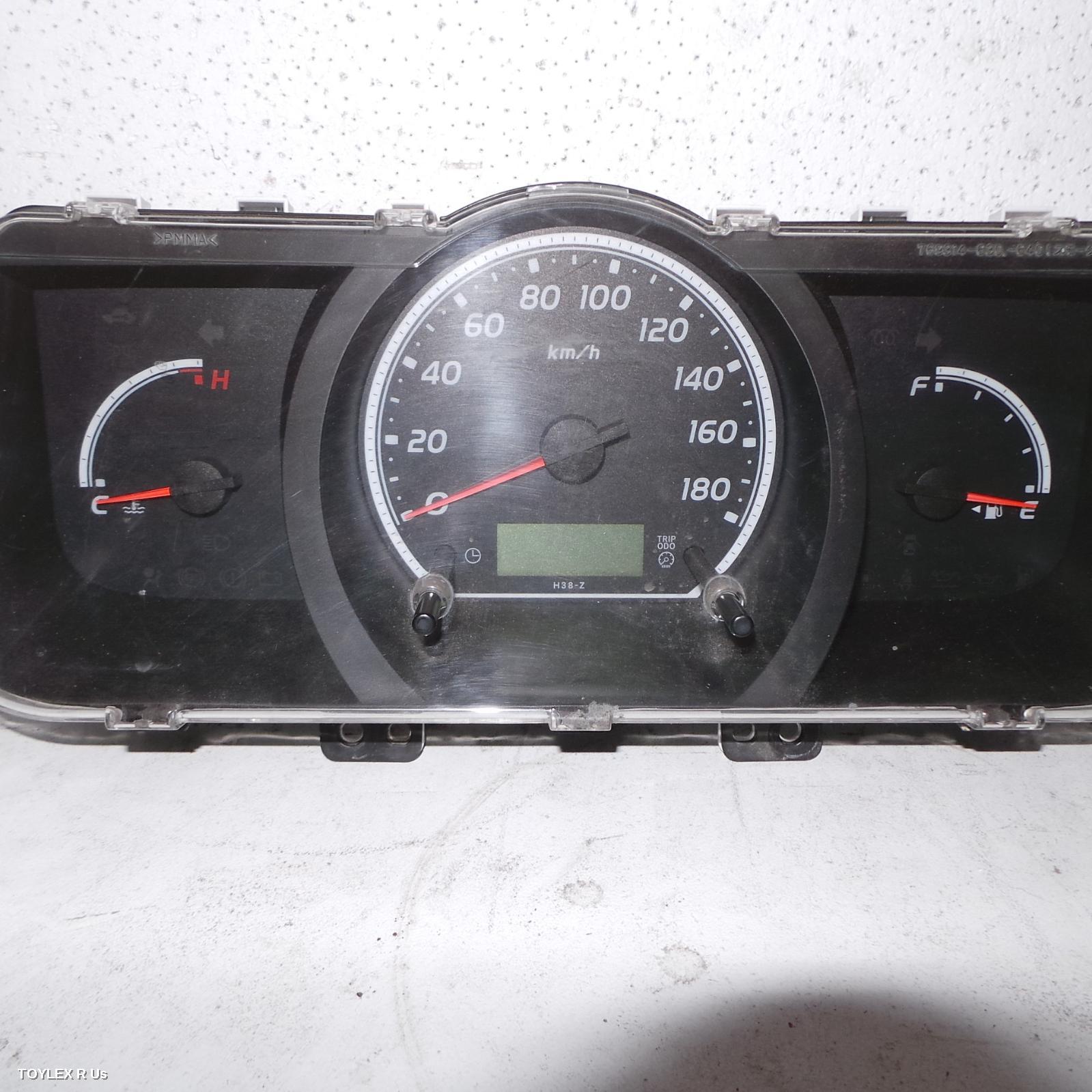 TOYOTA HIACE 2008 Instrument Cluster DIESEL, MANUAL T/M, KDH