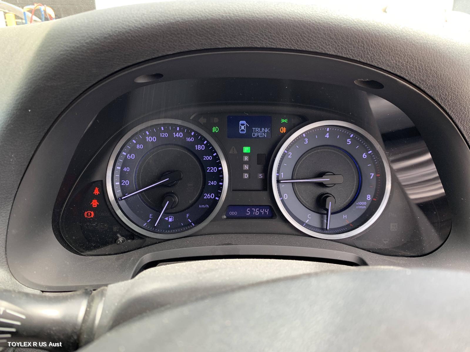 LEXUS IS250/IS250C 2012 Instrument Cluster AUTO T/M, GSE20R