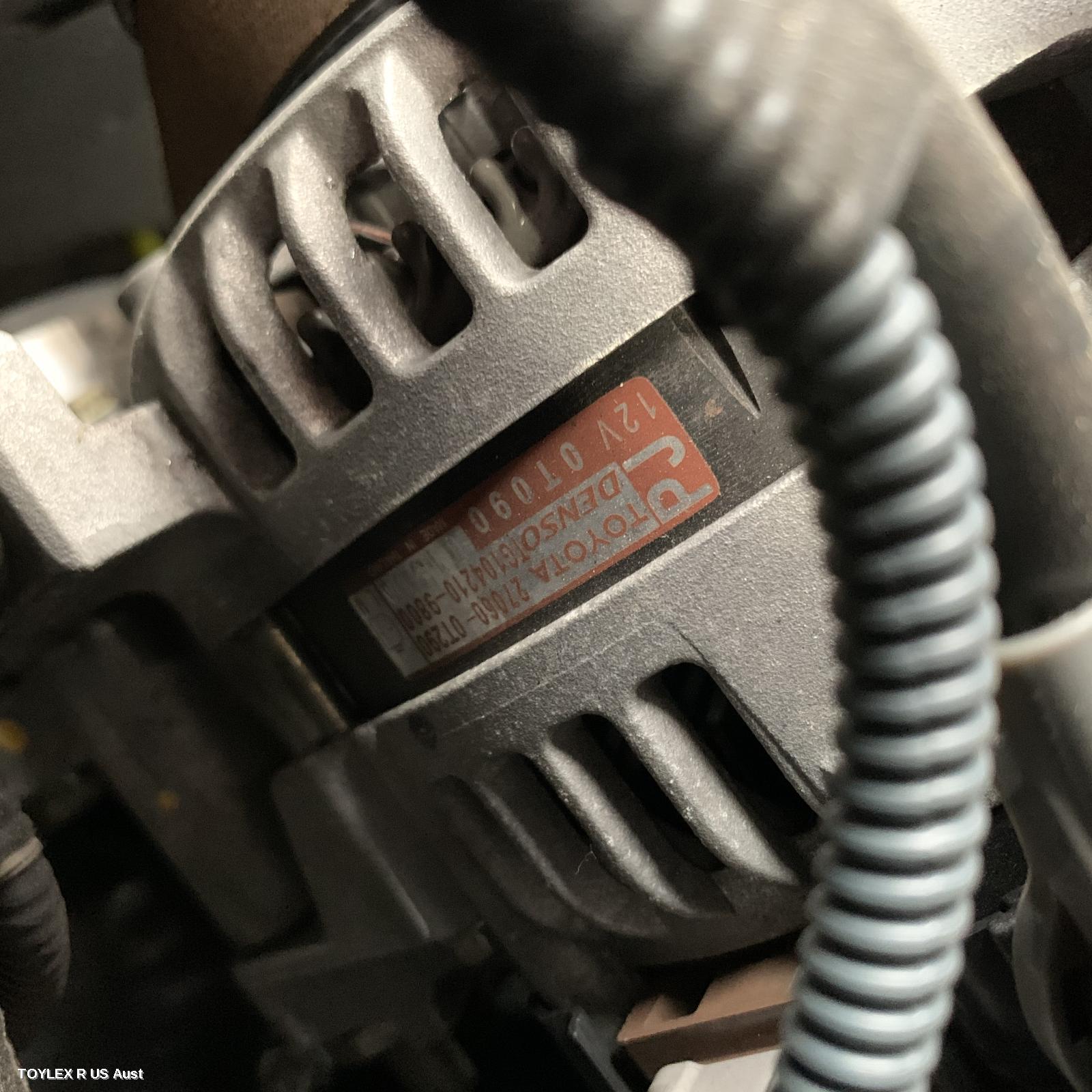 TOYOTA COROLLA 2015 Alternator PETROL, 1.8, 2ZR-FE, ZRE172R, SEDAN