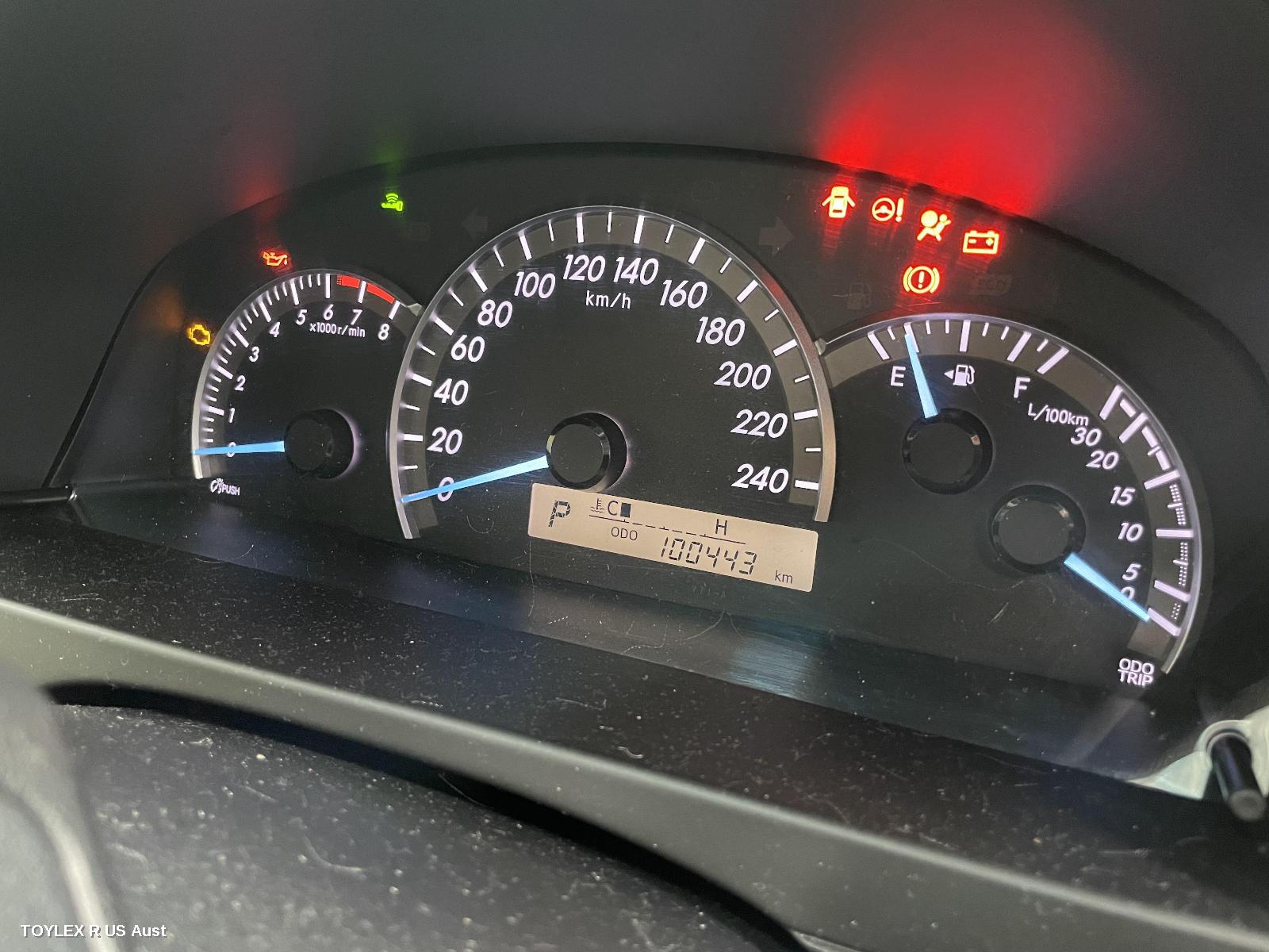 TOYOTA CAMRY 2015 Instrument Cluster INSTRUMENT CLUSTER, 2.5, 2AR-FE, ALTISE/ATARA S/ATARA SX, ASV50