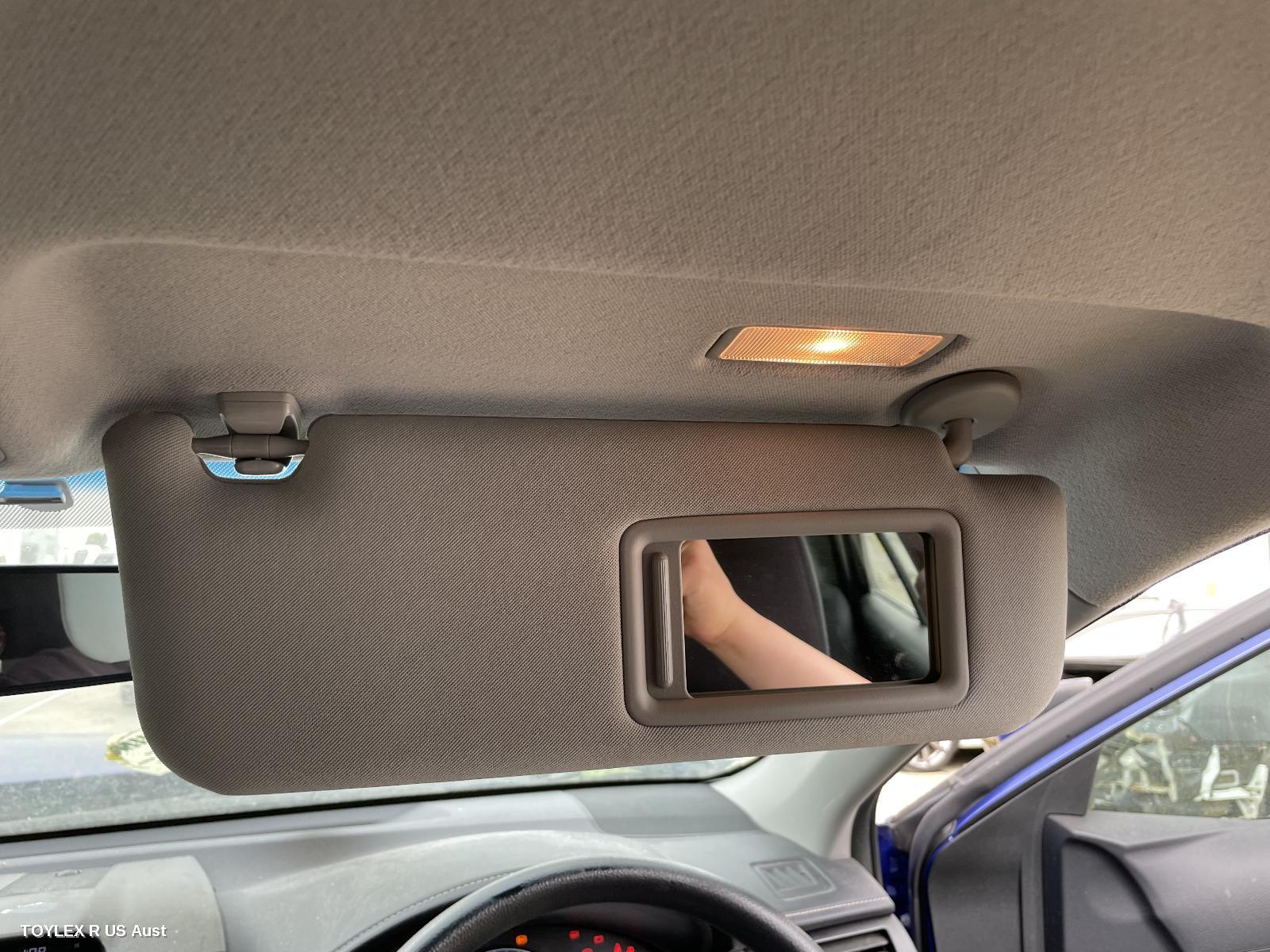 TOYOTA CAMRY 2014 Sunvisor ASV50/AVV50, RH SIDE, W/ LAMP TYPE