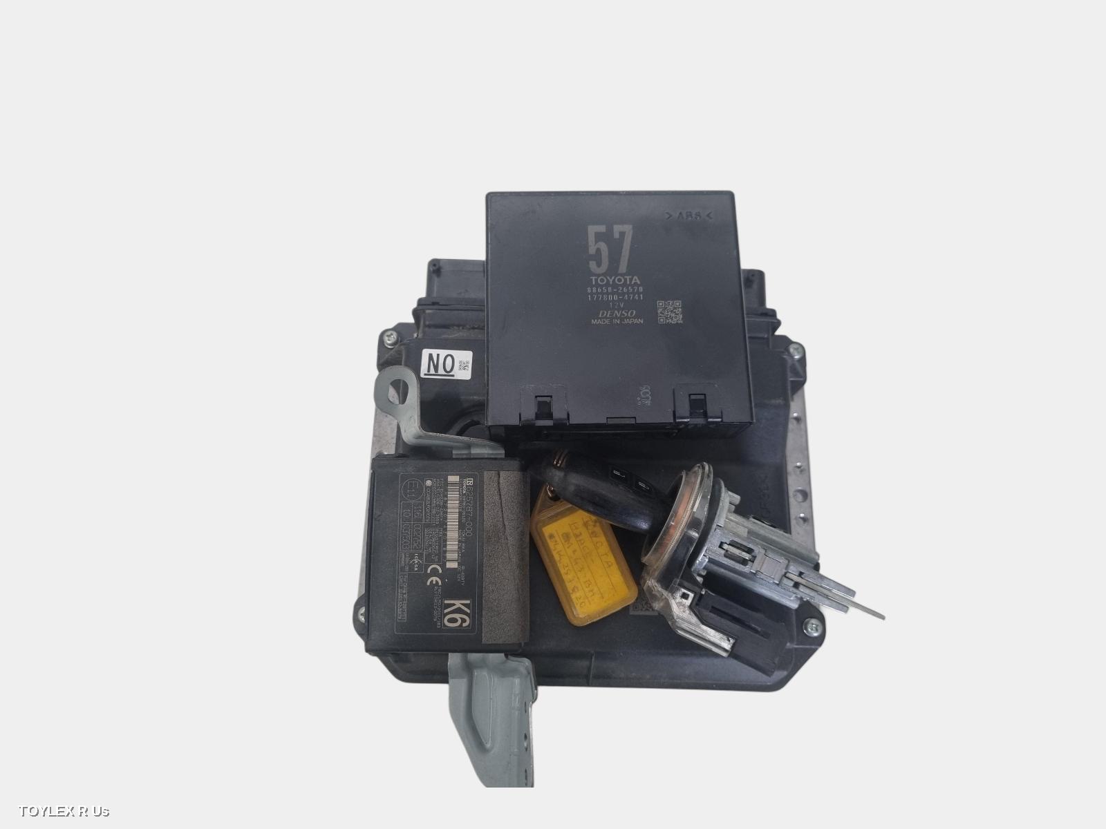 TOYOTA HIACE 2015 Ecu ENGINE ECU, 3.0, 1KD-FTV, DIESEL, P/N 89661-26N00, SEC SET (ECU/IMM/READER/KEY), KDH
