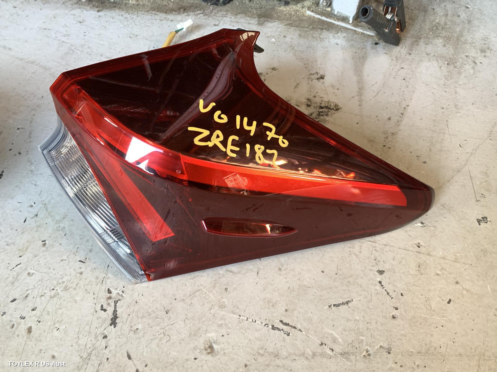 TOYOTA COROLLA 2017 Right Taillight ZRE182R, HATCH