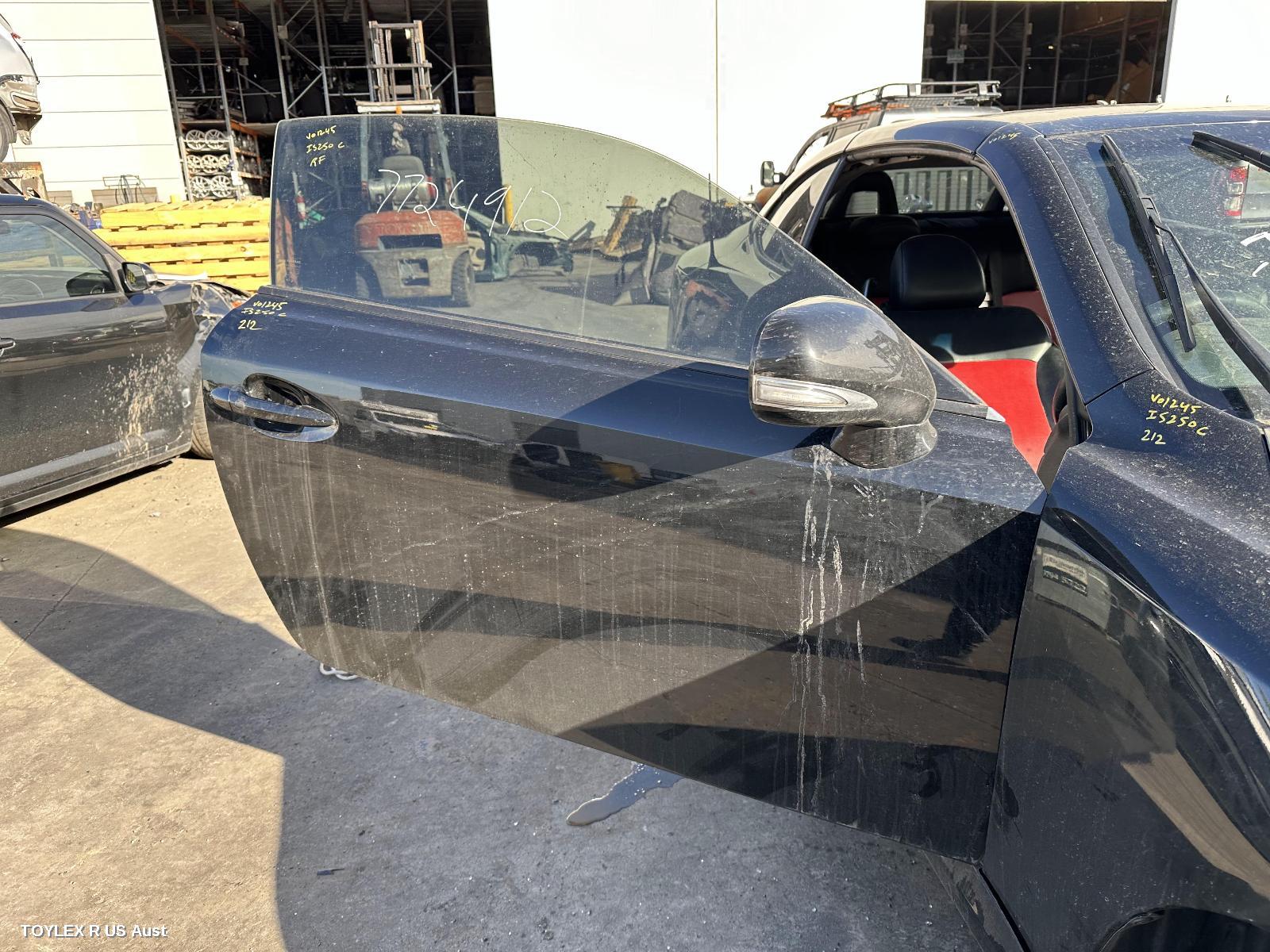 LEXUS IS250/IS250C 2010 Right Front Door IS250C, GSE20R, CABRIO