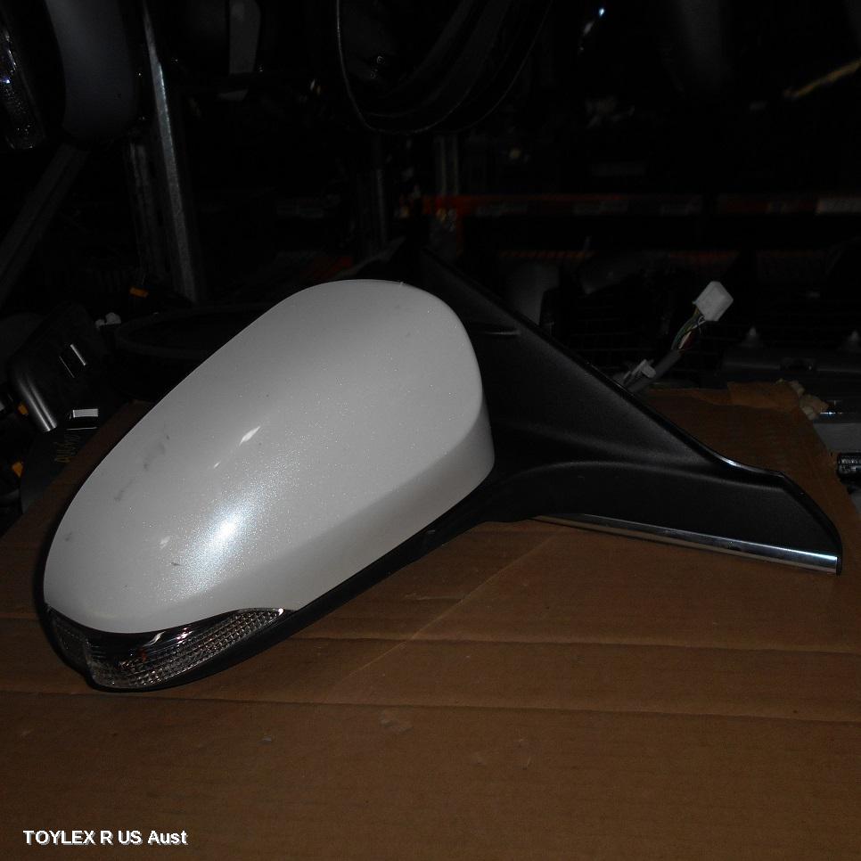 TOYOTA CAMRY 2016 Right Door Mirror ACV50, ATARA SL/HYBRID, W/ AUTO DIPPING TYPE