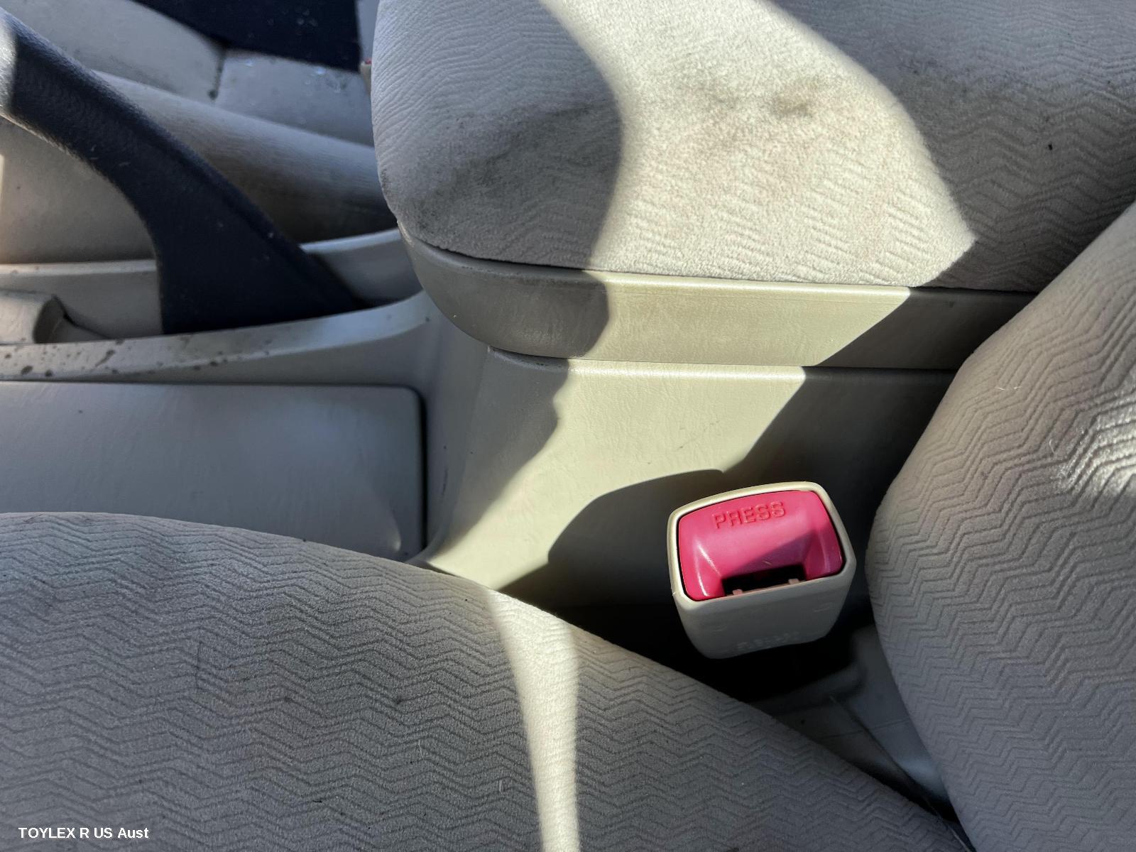 TOYOTA COROLLA 2007 Seatbelt/Stalk LH FRONT, SEAT BELT STALK ONLY, DUAL AIR BAG, ZZE122