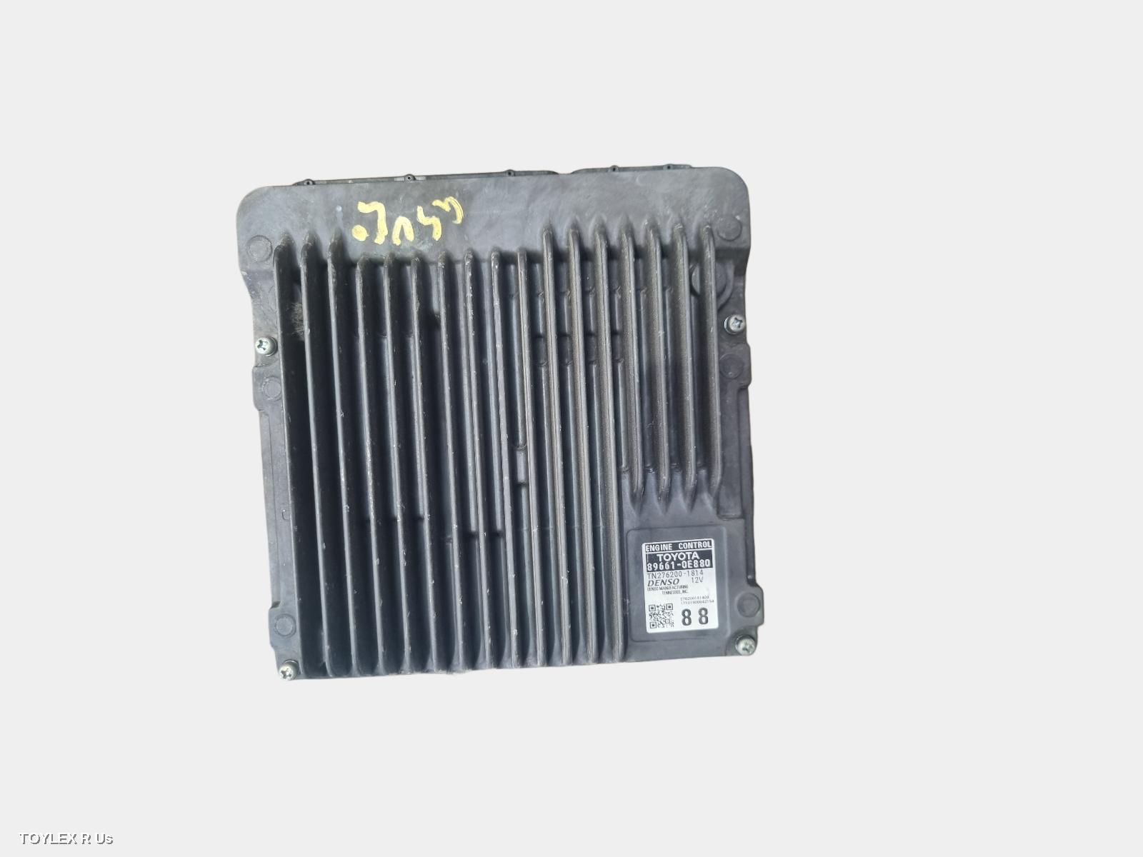 TOYOTA KLUGER 2017 Ecu ENGINE ECU, 3.5, PETROL, 2GR-FKS, ECU ONLY, NON KEYLESS TYPE, GSU50/GSU55