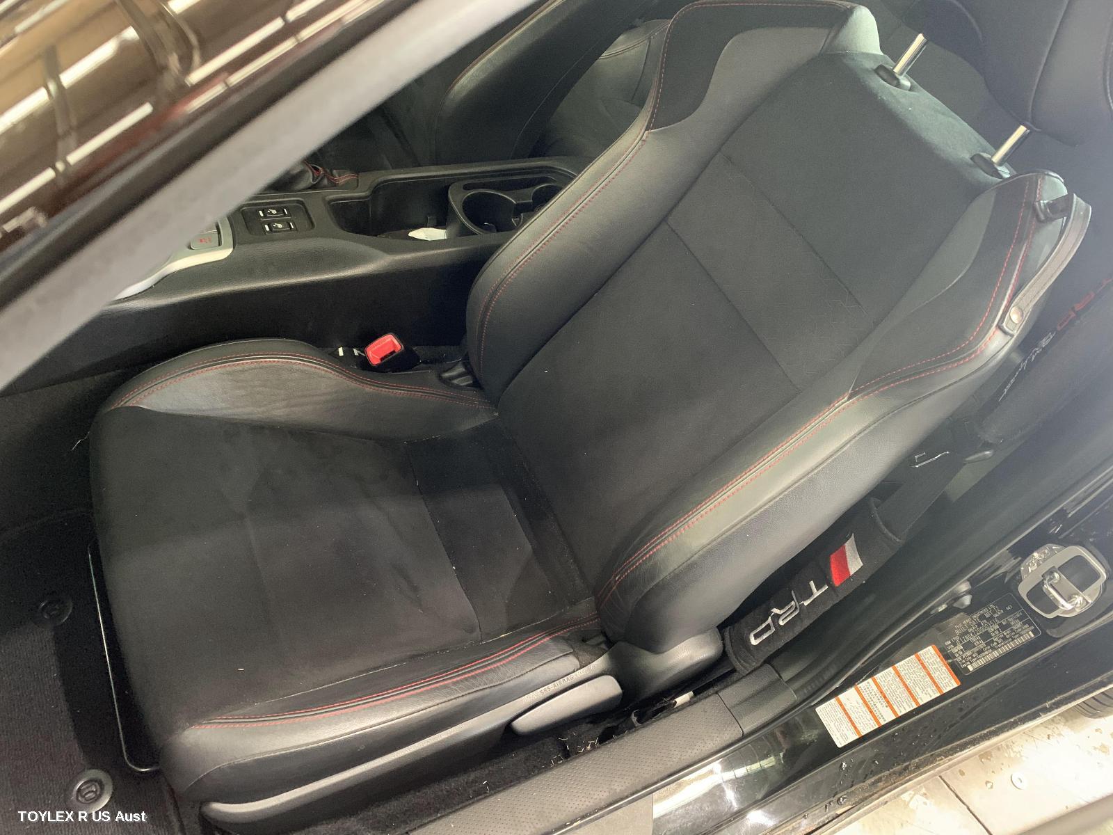 TOYOTA 86 2012 Front Seat LH FRONT, ZN6, PARTIAL LEATHER, GTS