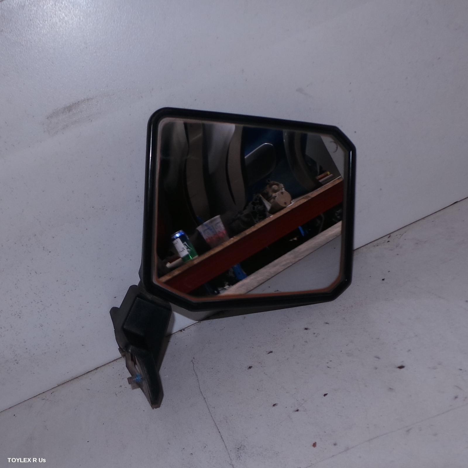 TOYOTA LANDCRUISER 2011 Right Door Mirror 76/78 SERIES (MY07 UPDATE), MANUAL, BLACK