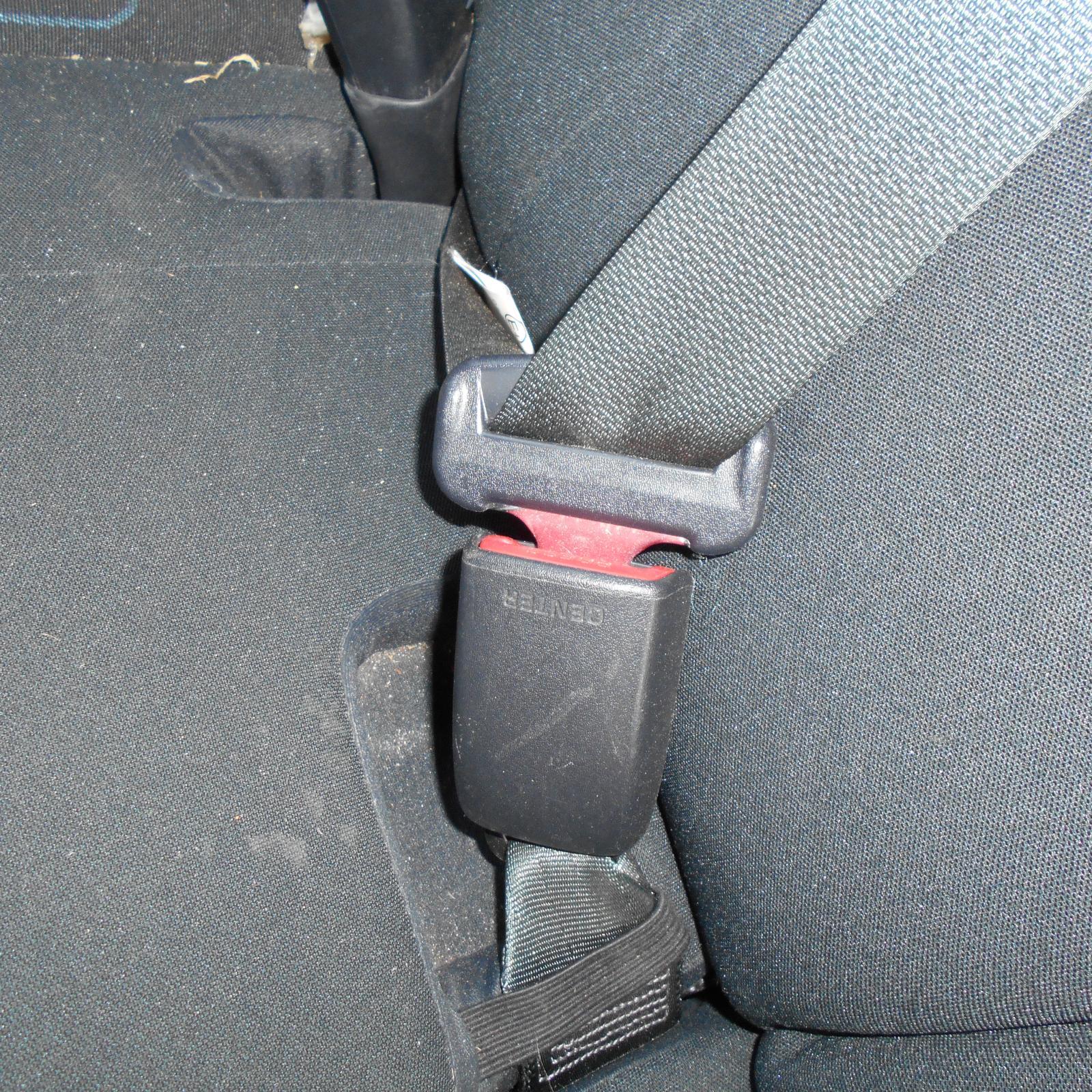 TOYOTA COROLLA, Seatbelt/Stalk, CENTRE REAR, SEAT BELT ONLY, ZRE152R, HATCH, 03/07-09/12