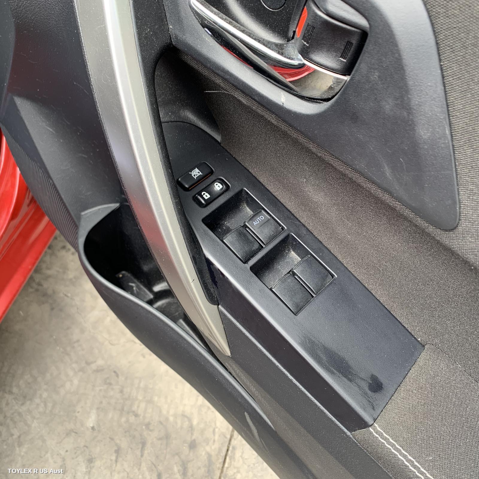 TOYOTA COROLLA 2013 Pwr Dr Wind Switch RH FRONT (MASTER SWITCH), ZRE182R, HATCH, STANDARD