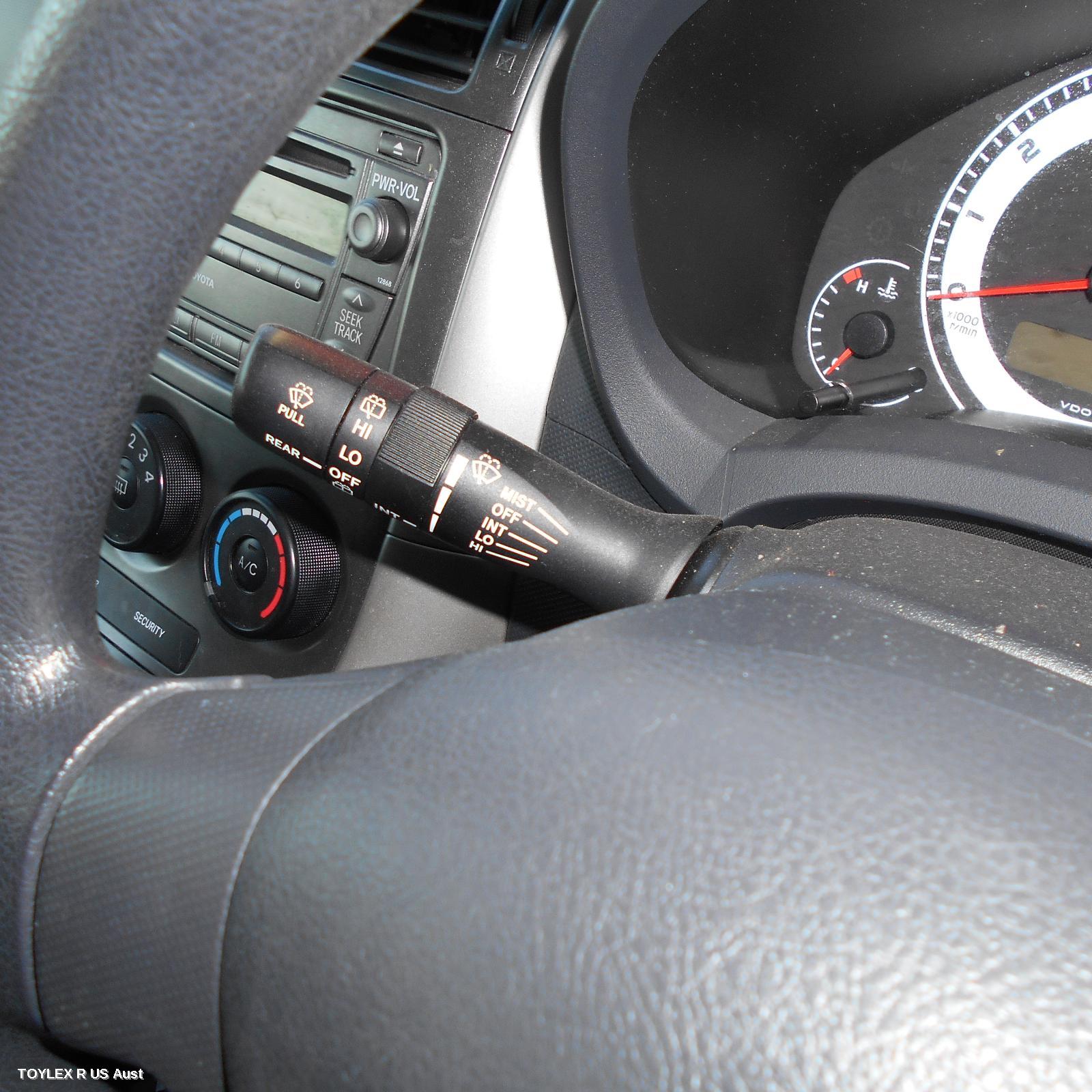 TOYOTA COROLLA 2008 Combination Switch ZRE152/153R, WIPER SWITCH, NON RAIN SENSOR TYPE