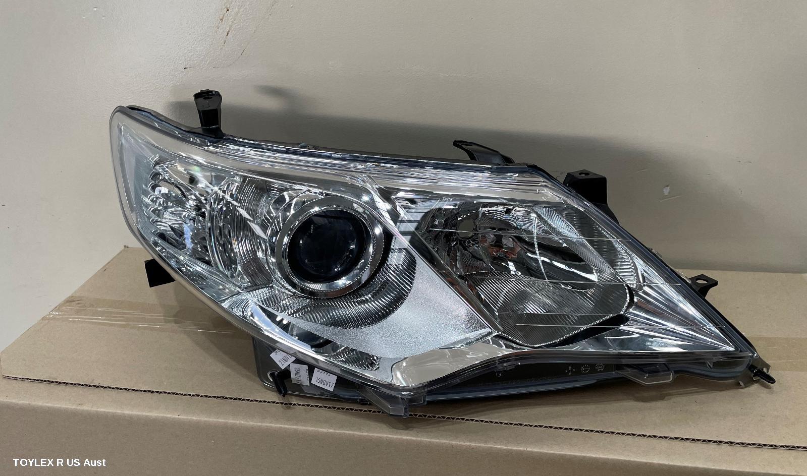 TOYOTA CAMRY 2013 Right Headlamp ASV50, CHROME TYPE