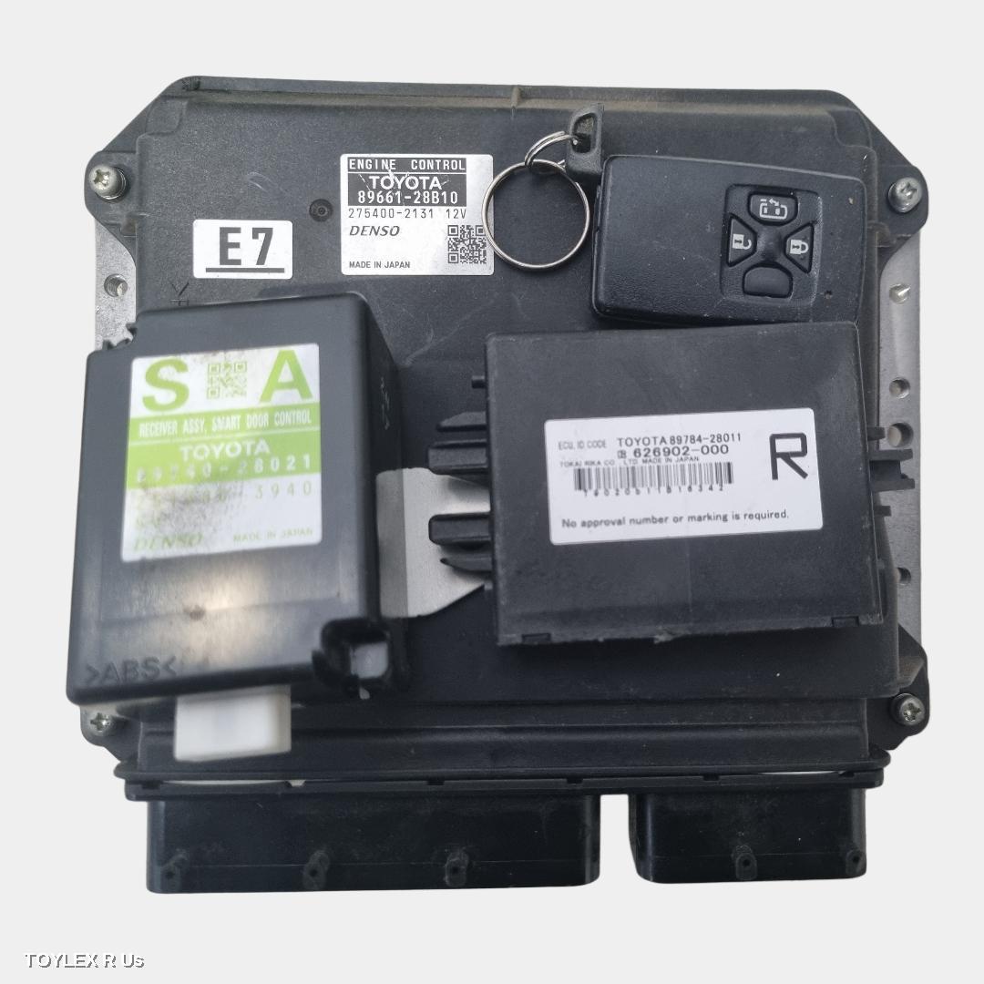 TOYOTA ESTIMA 2013 Ecu ENGINE ECU, 2.4, PETROL, 2AZ-FE, SEC SET (ECU/IMM/READER/KEY), XR50, 05-19 (IMPORT)