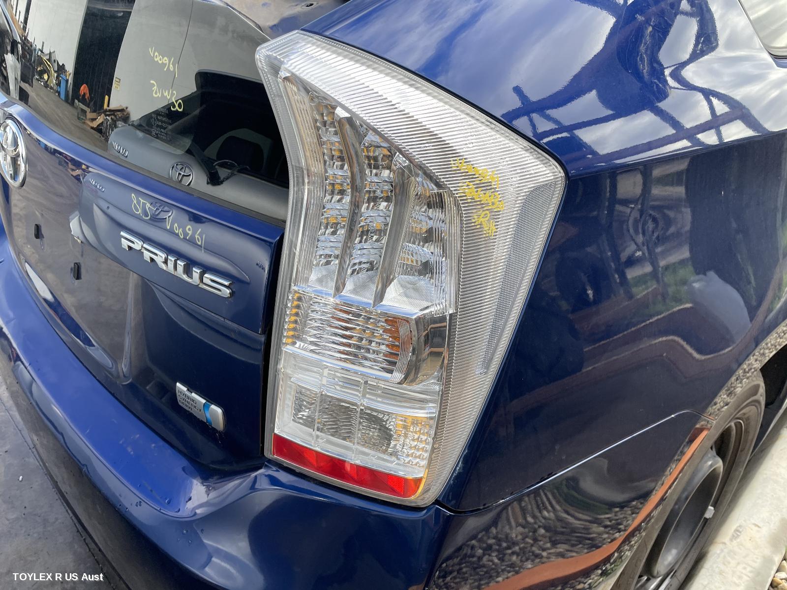 TOYOTA PRIUS 2009 Right Taillight ZVW30R, LENS# 4737