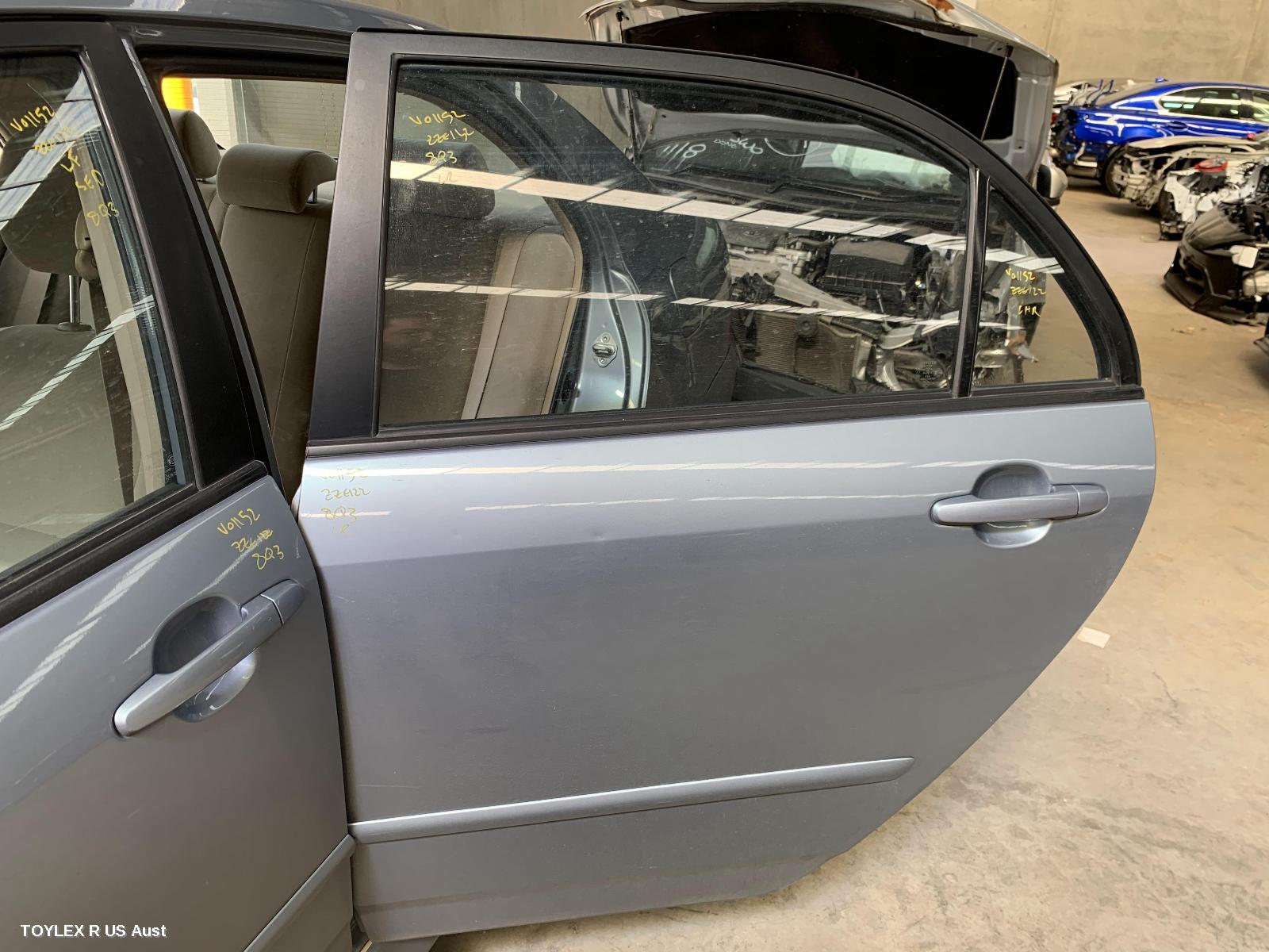 TOYOTA COROLLA 2002 Left Rear Door/Sliding ZZE122 (JAPAN-VIN JTD), SEDAN