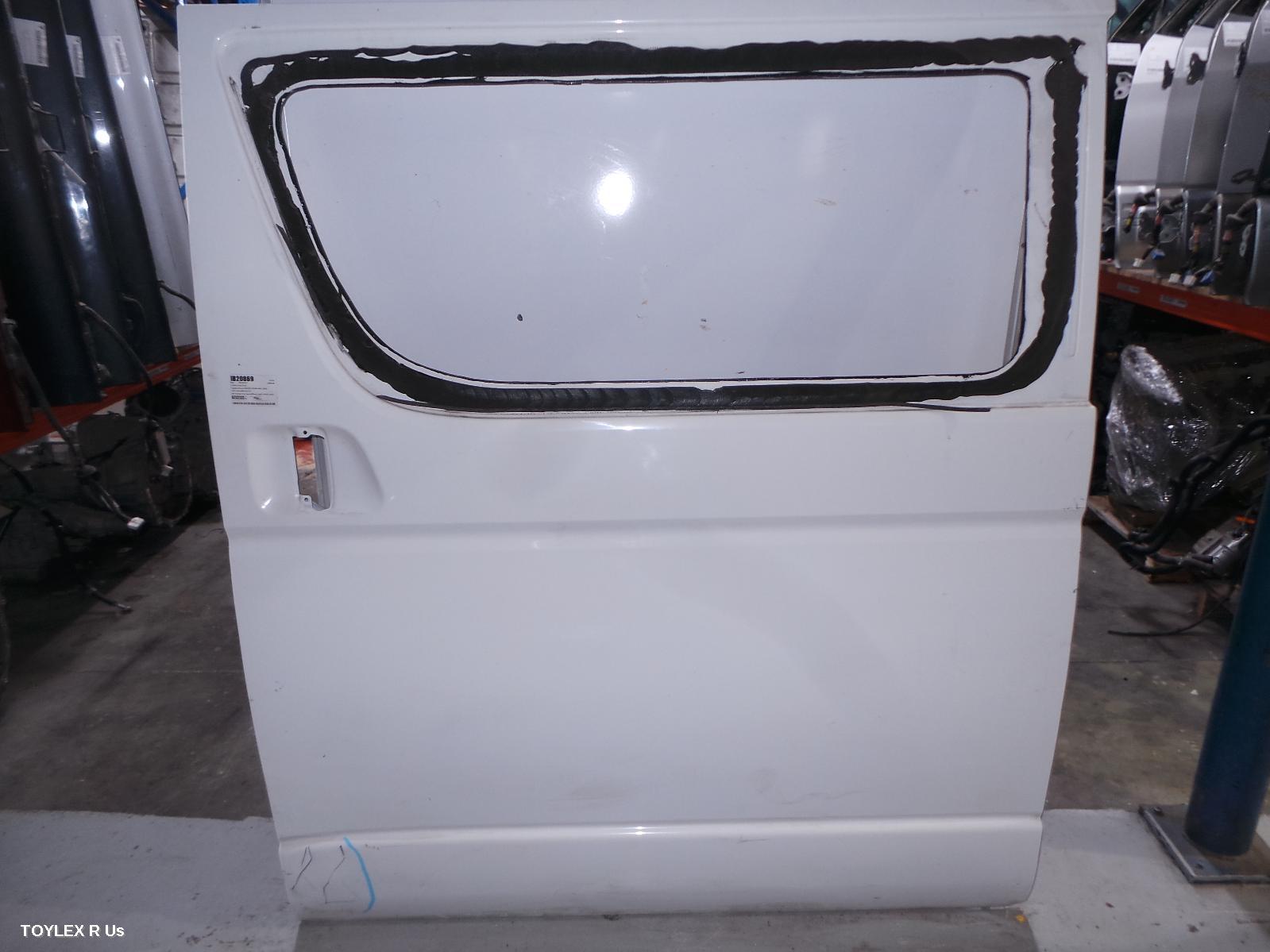 TOYOTA HIACE 2007 Left Rear Door/Sliding TRH/KDH, LWB/SWB, GLASS TYPE