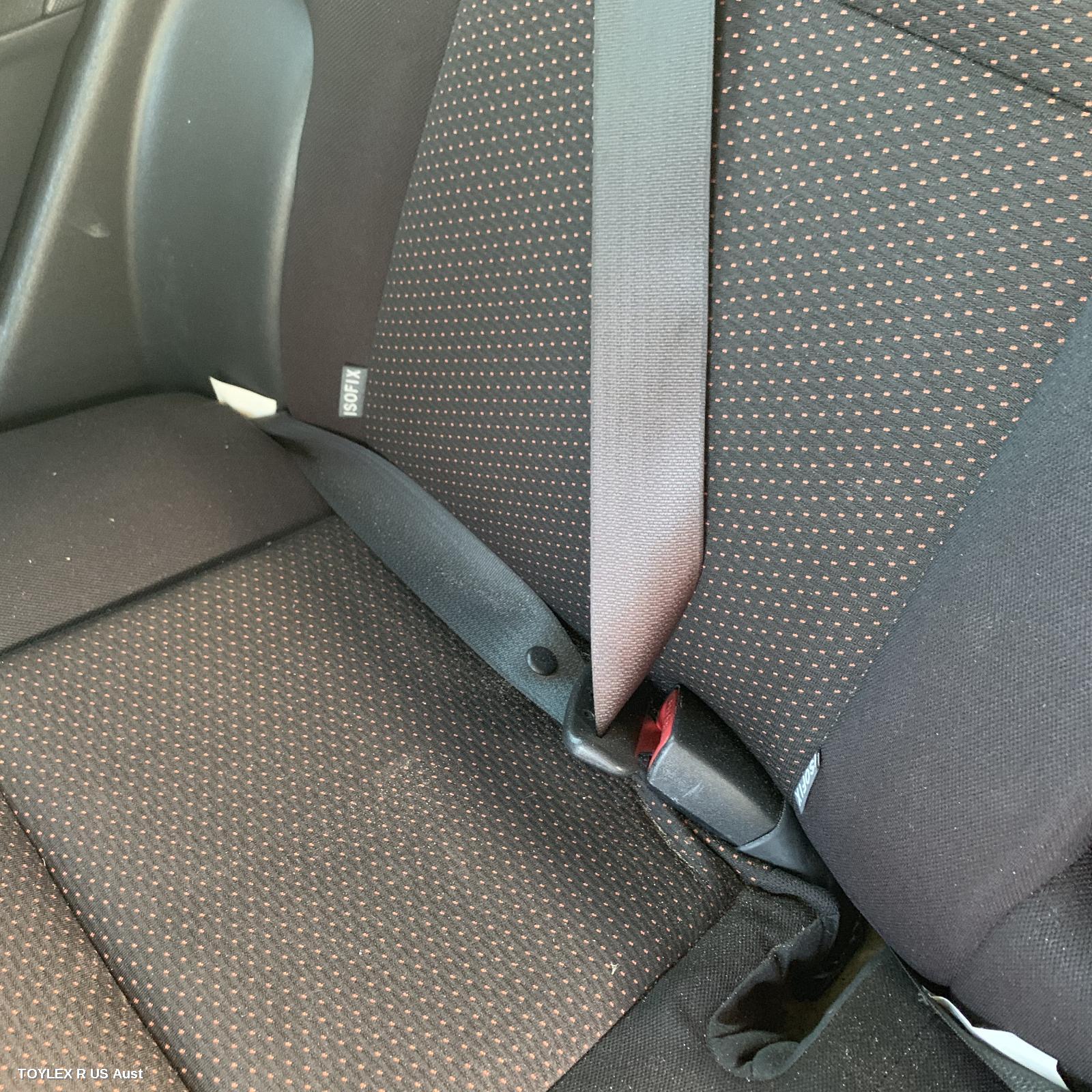 TOYOTA COROLLA 2011 Seatbelt/Stalk RH REAR, SEAT BELT STALK ONLY, ZRE152R, HATCH