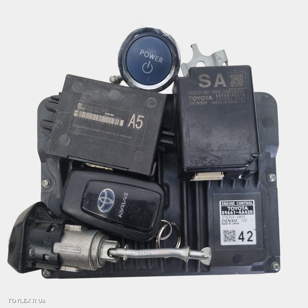 TOYOTA RAV4 2019 Ecu ENGINE ECU, 2.5, PETROL, A25A-FXS, HYBRID, SEC SET (ECU/IMM/READER/KEY),  AXAH52R/AXAH54R, XA50