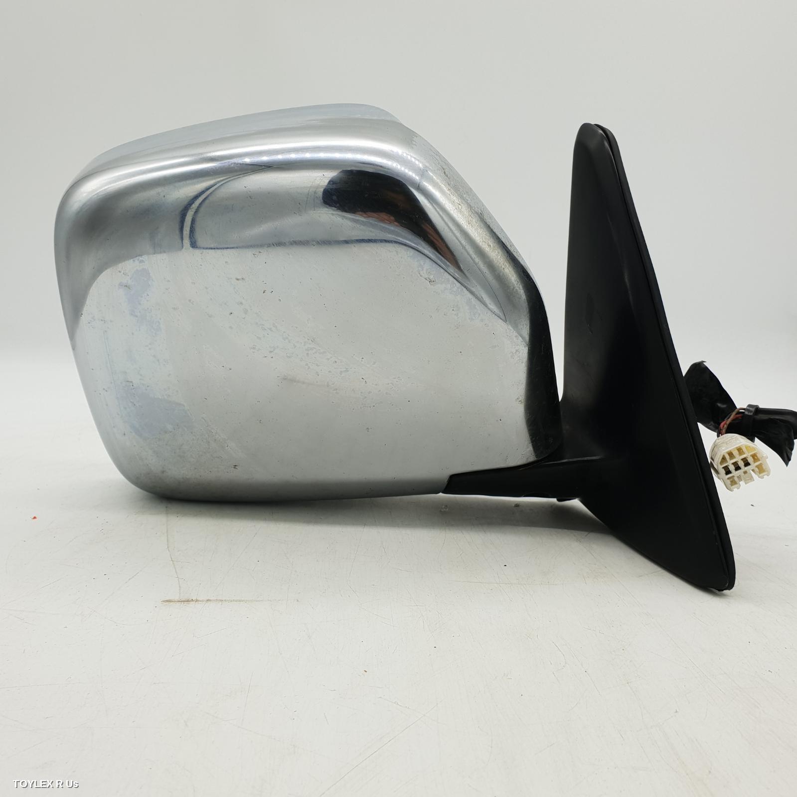 TOYOTA PRADO 2000 Right Door Mirror 95 SERIES, POWER, CHROME